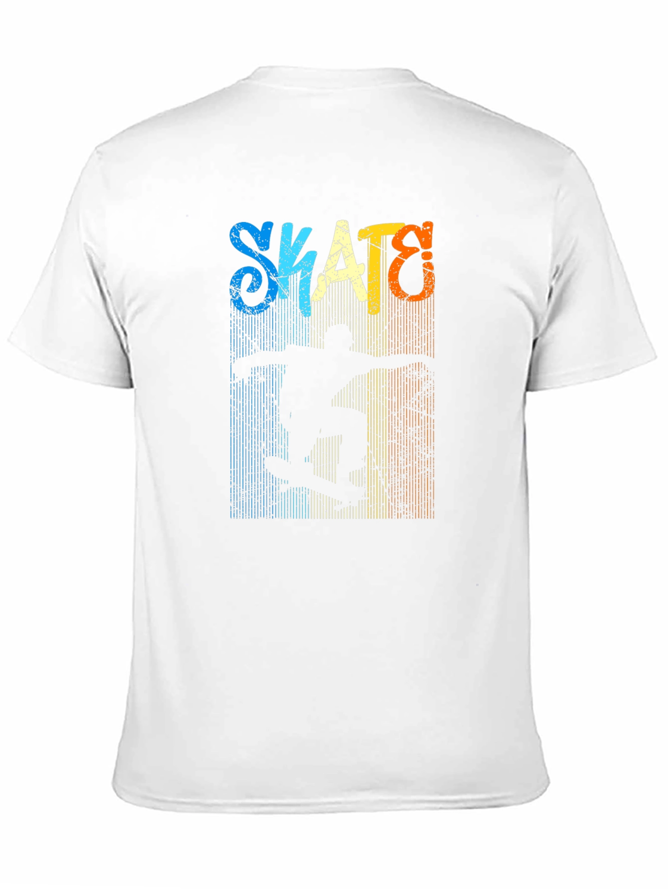 Black Retro Skate Graphic T-Shirt - Black view 11