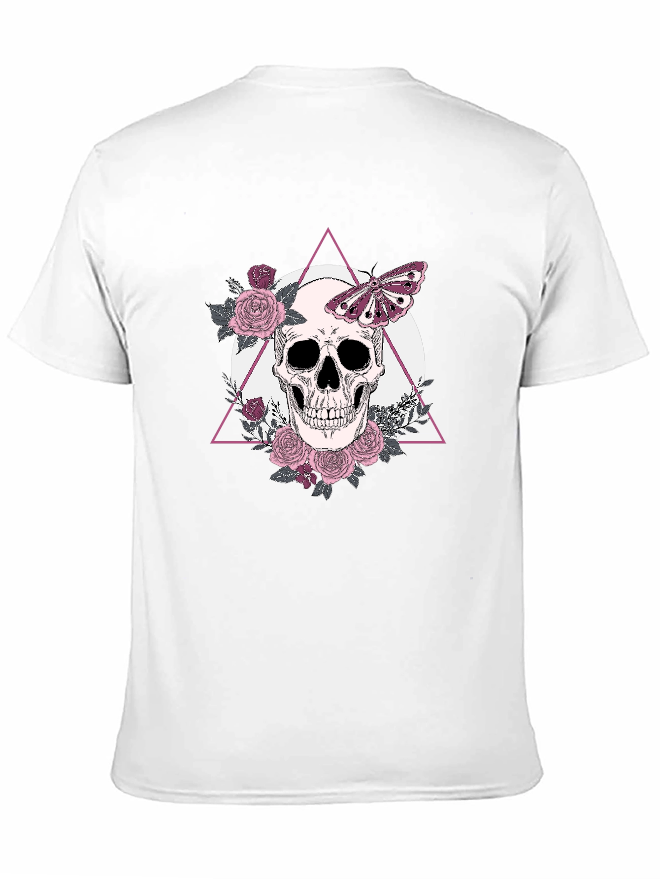 Skull & Butterfly Graphic Tee - 11