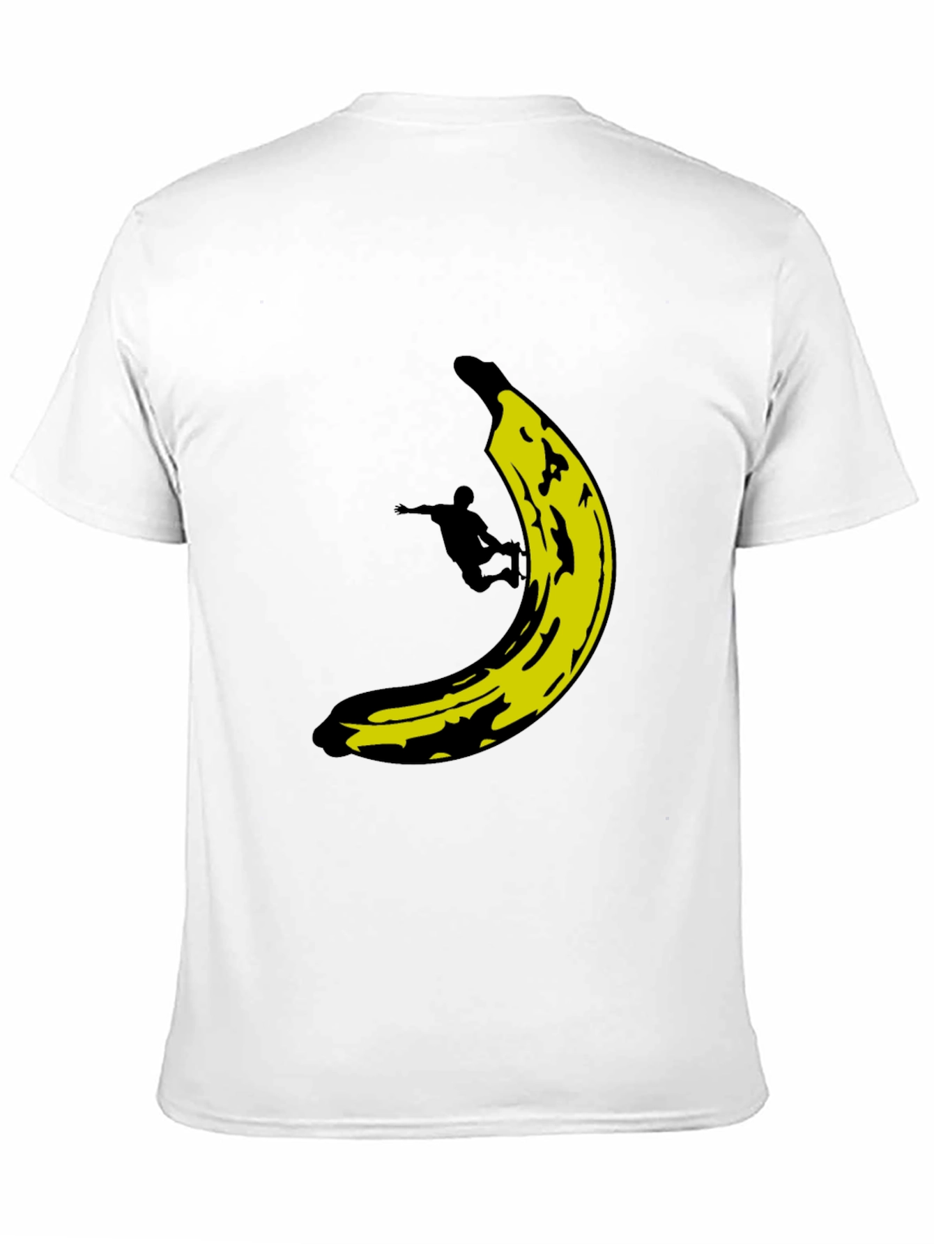 Black Banana Skater Graphic Tee - Black Cotton T-Shirt view 11