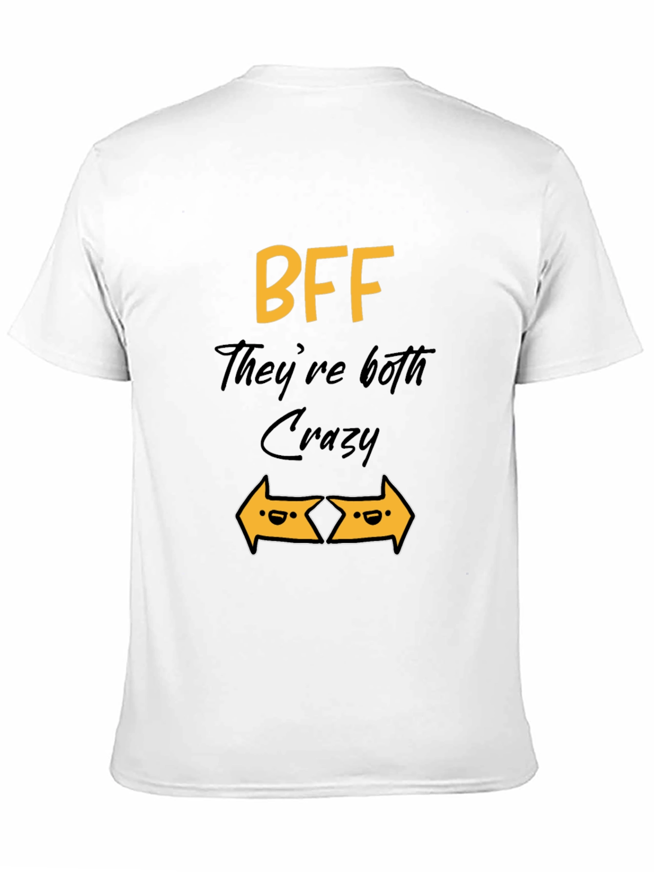 Black BFF Crazy Arrows Graphic Tee - Best Friends Forever! view 11