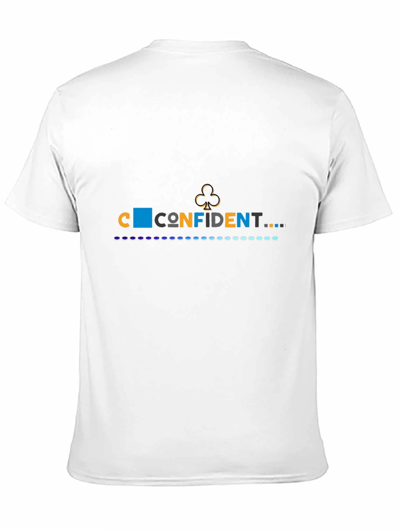 Black Confident Graphic Print Black T-Shirt view 11