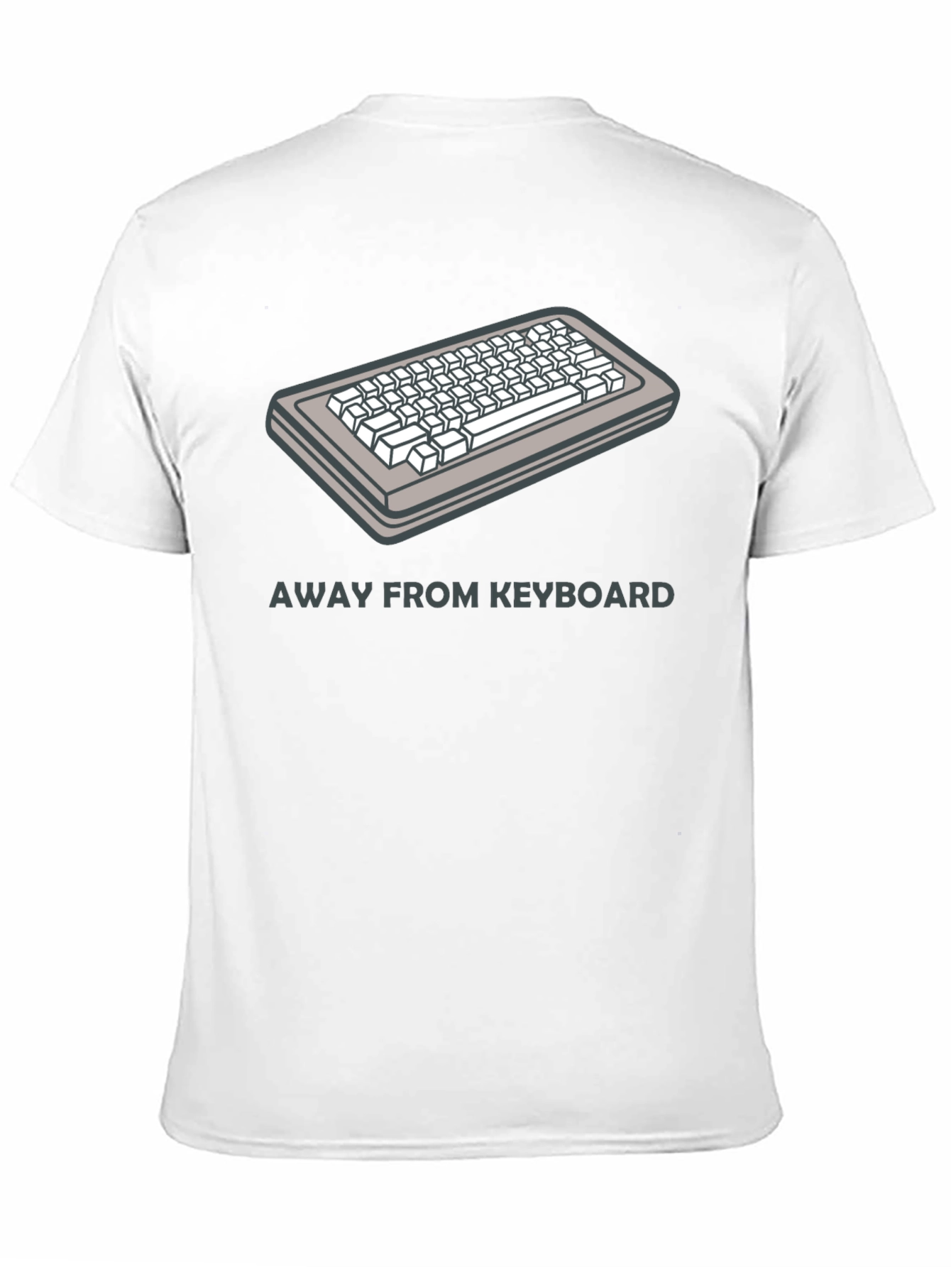 Black Away From Keyboard (AFK) Graphic Tee view 11