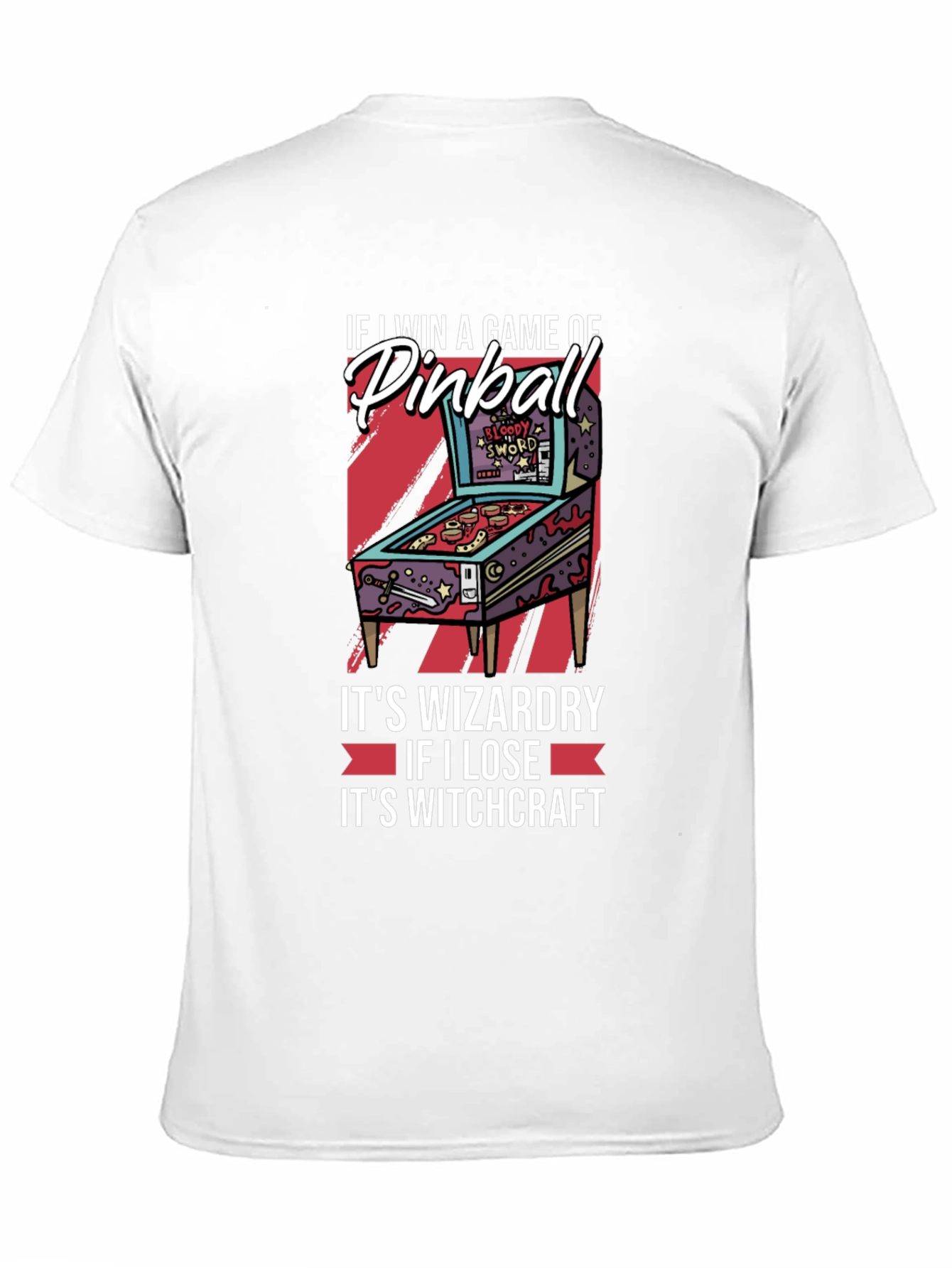 Black Pinball Wizardry Graphic Tee view 11