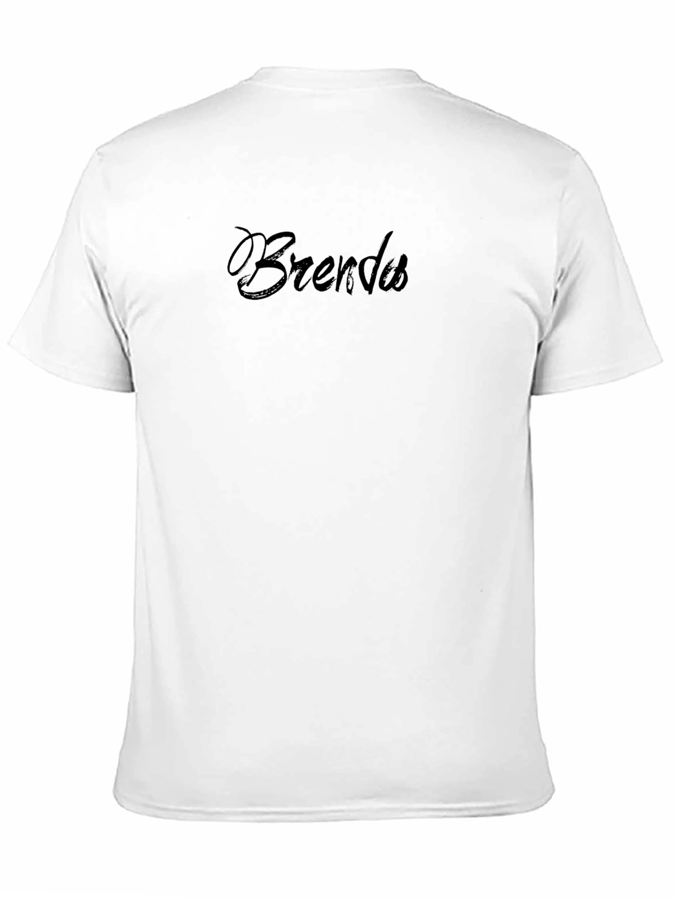 Black Brenda Black T-Shirt - Personalized Custom Tee view 11