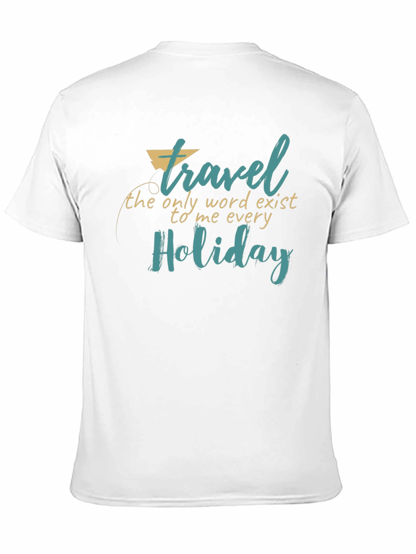 Black Travel Holiday Graphic Print Black T-Shirt view 11