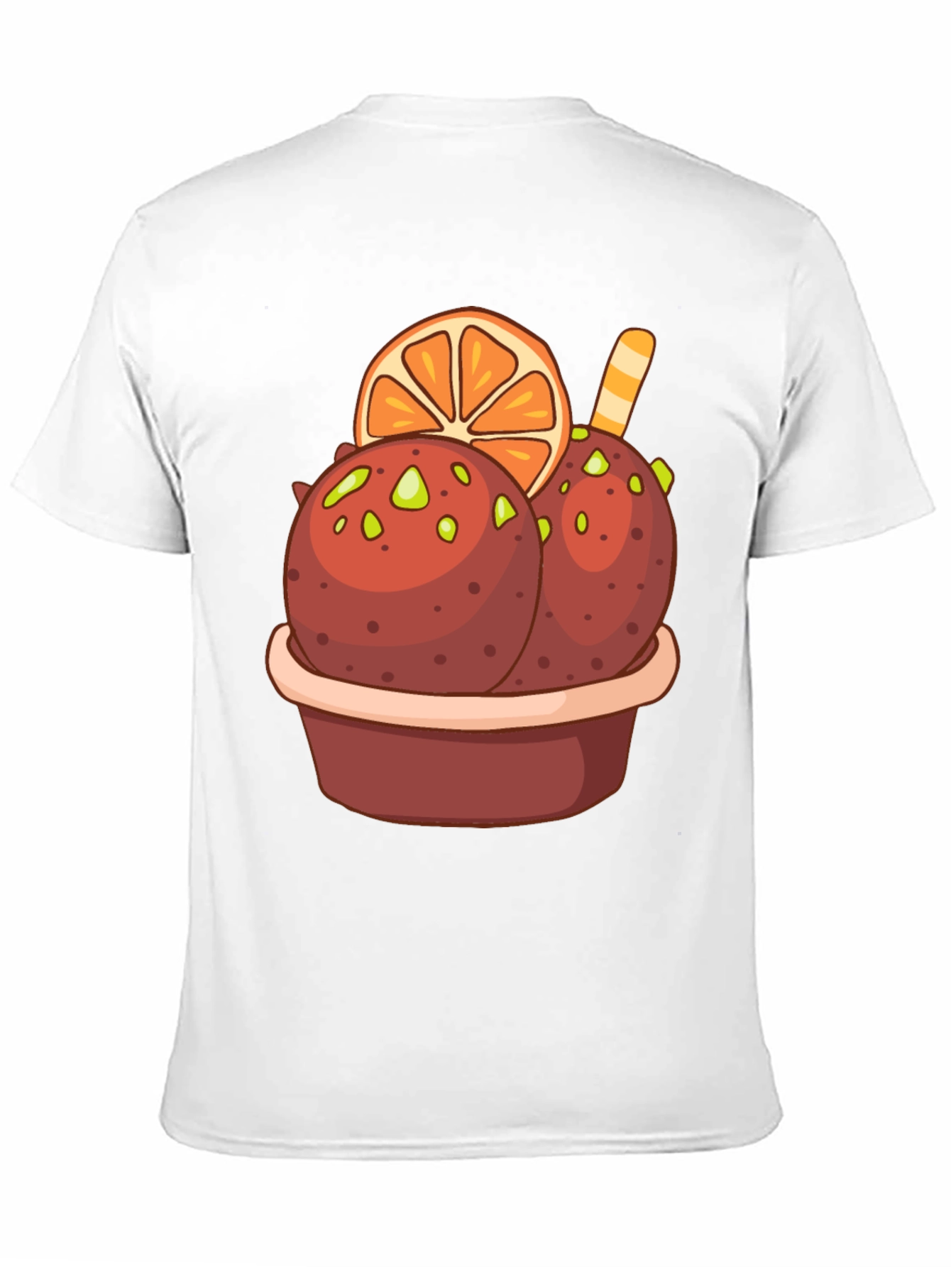 Black Ice Cream Dessert Graphic Tee view 11