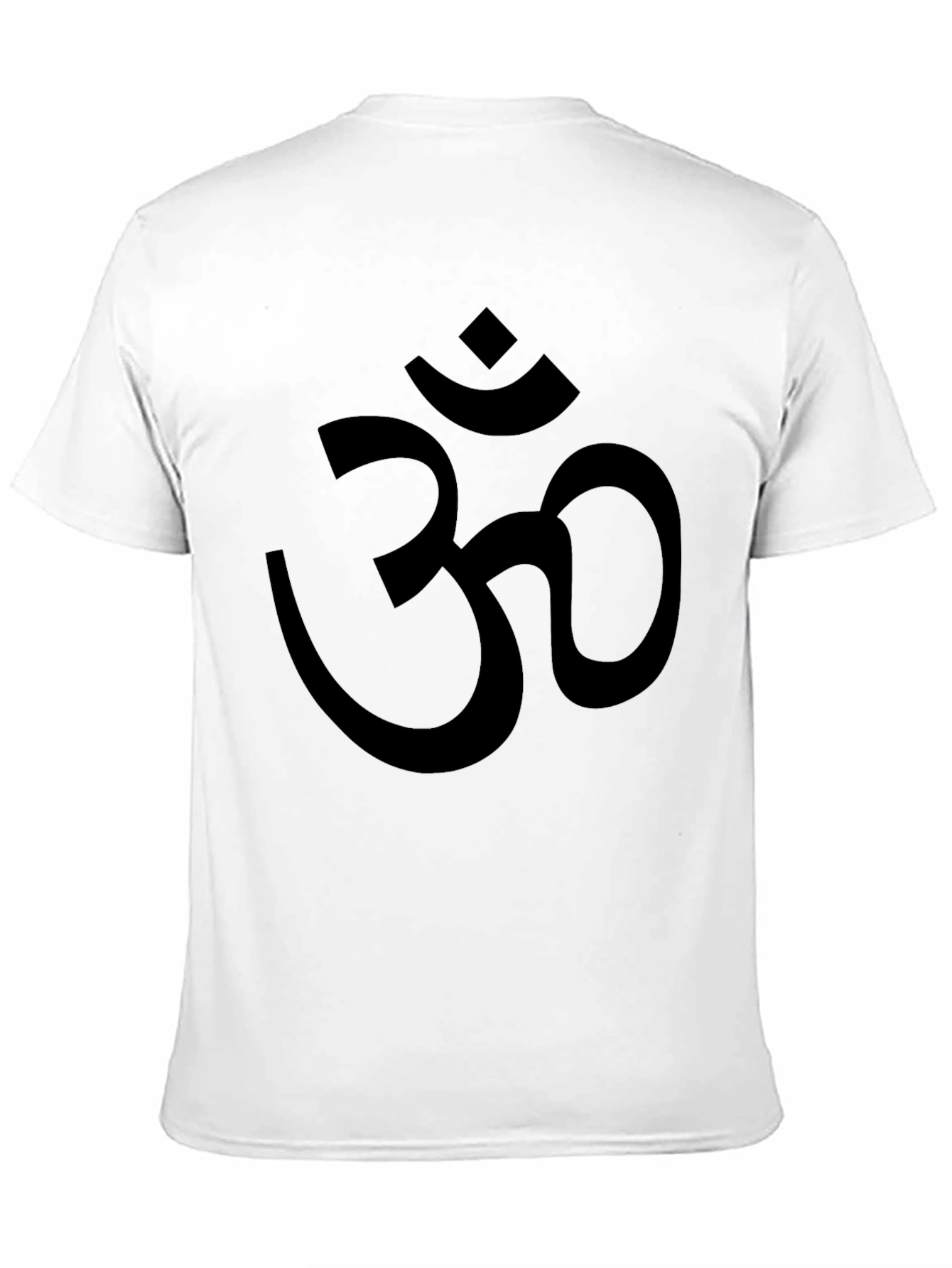 Black Om Graphic T-Shirt - Spiritual Yoga Tee - 11
