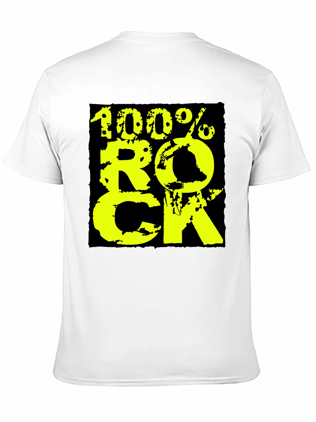 100% Rock Graphic Tee - Black - 11