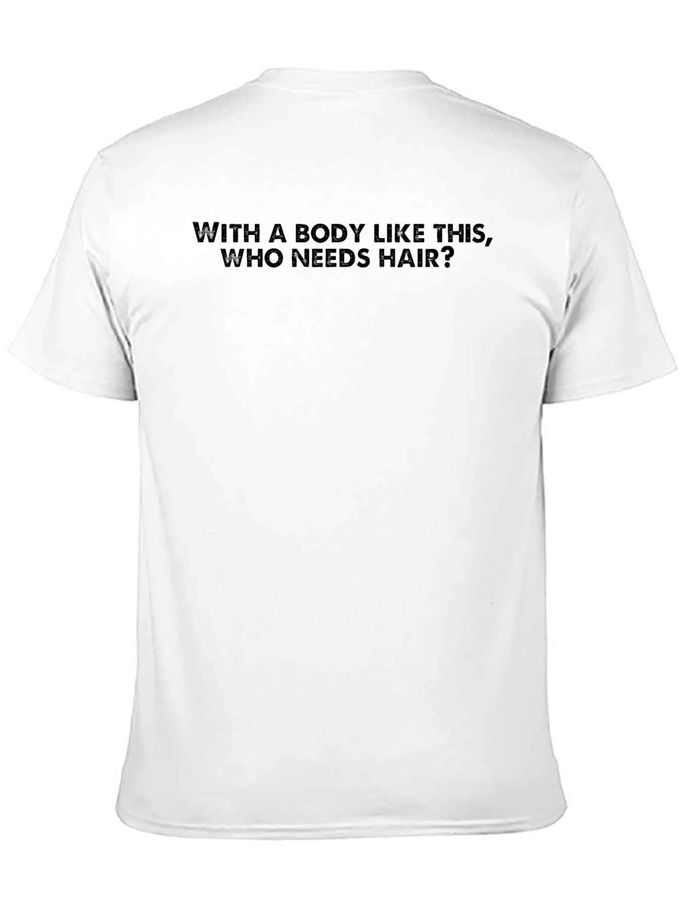 Black Humorous 'Body Like This' Graphic Tee - Black view 11