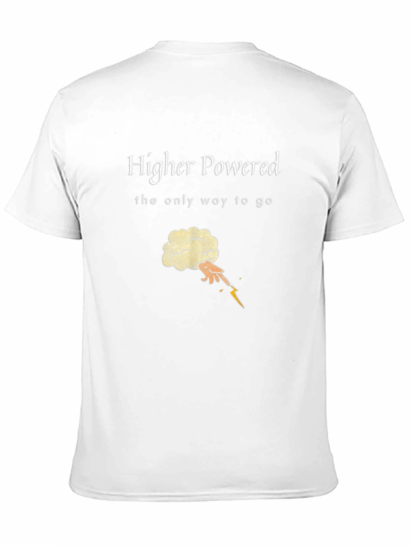 Black Higher Powered Graphic Tee - Stylish Black T-Shirt view 11