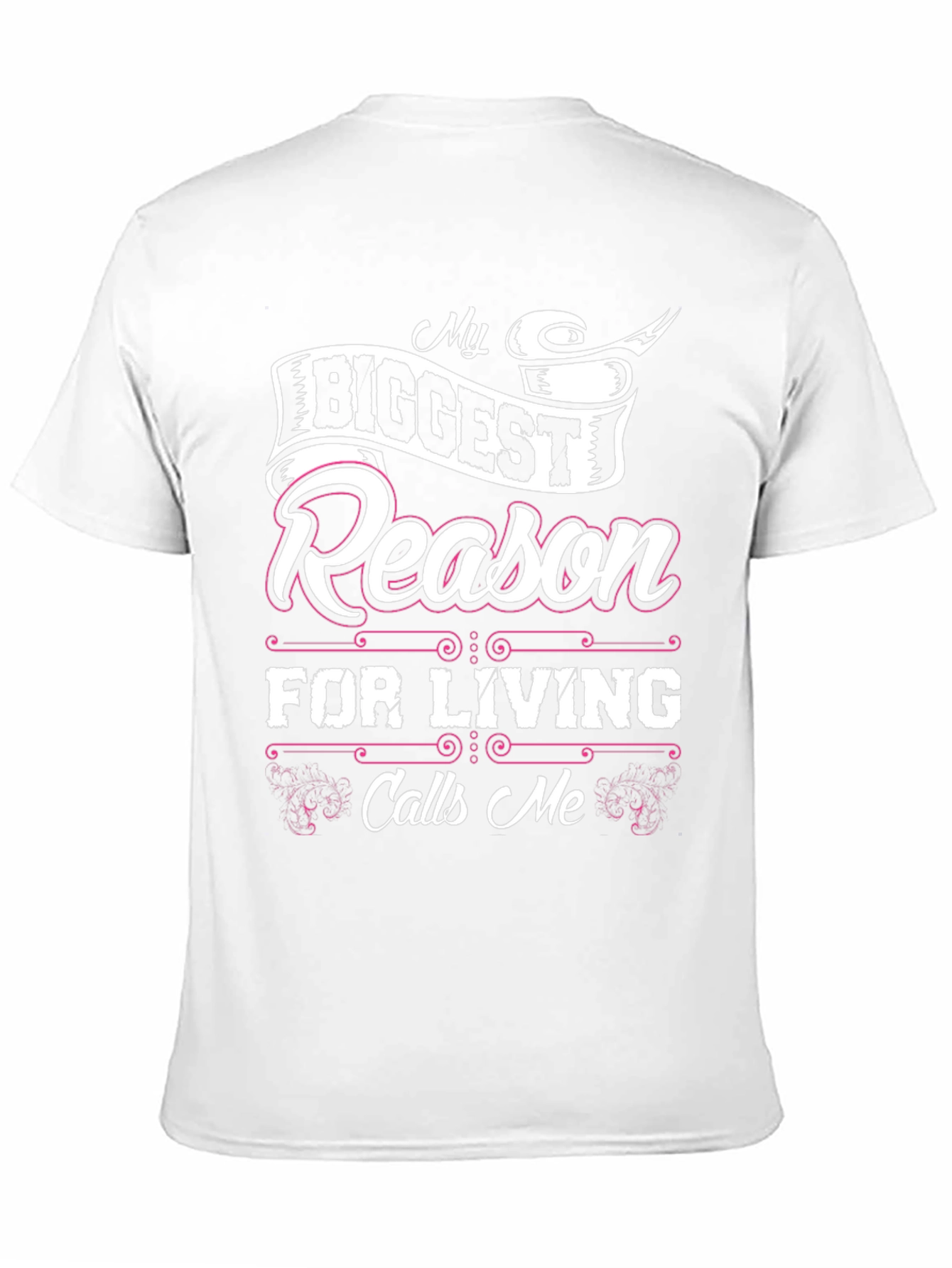 Black My Biggest Reason For Living Graphic T-Shirt view 11