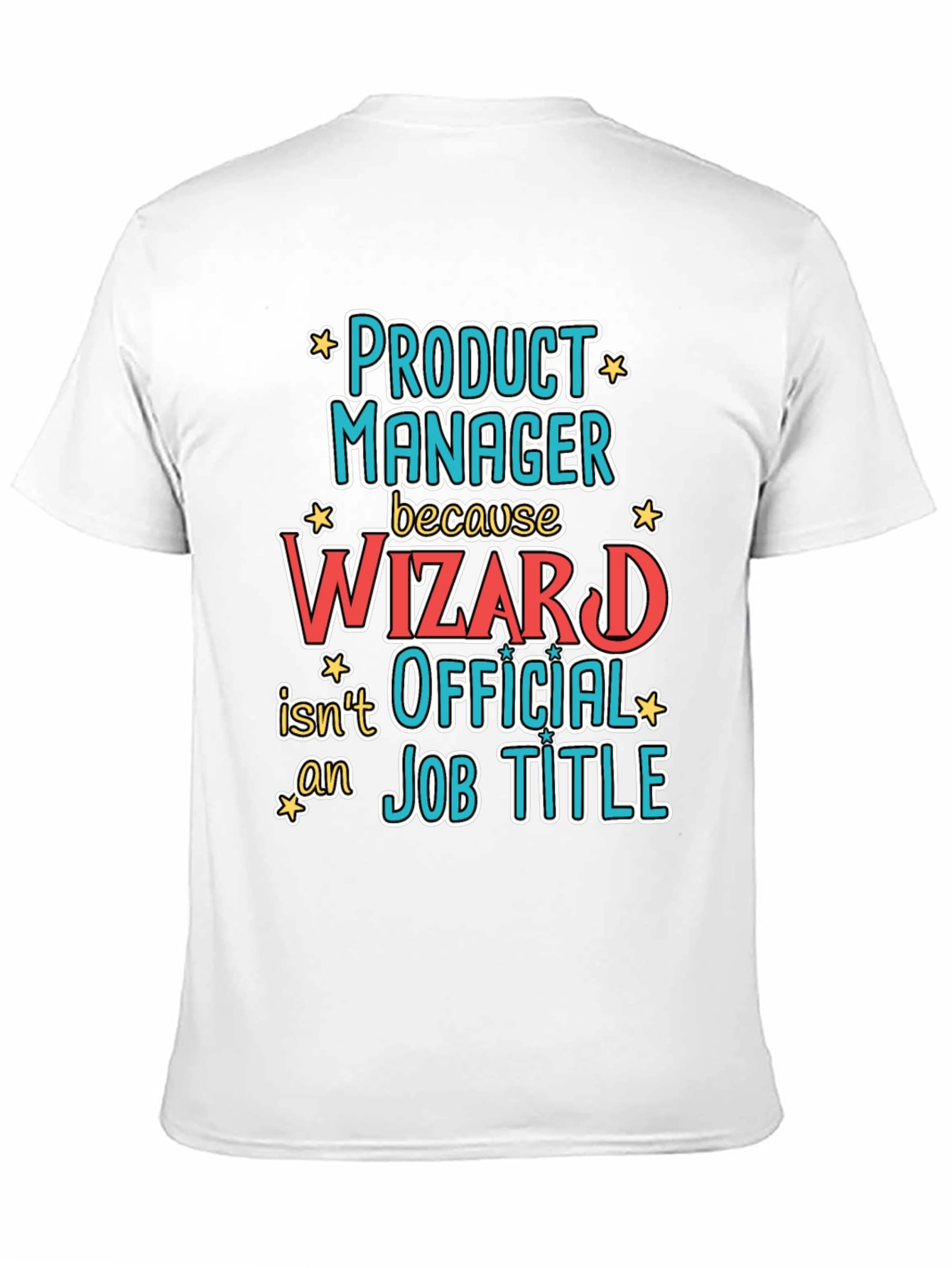 Black Product Manager Wizard Graphic Tee view 11