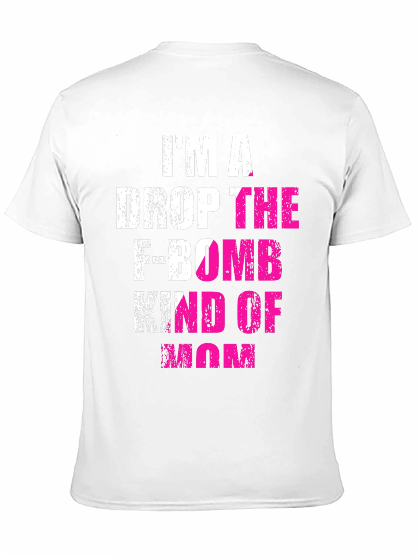 Black I'm a Drop the F-Bomb Kind of Mom T-Shirt view 11