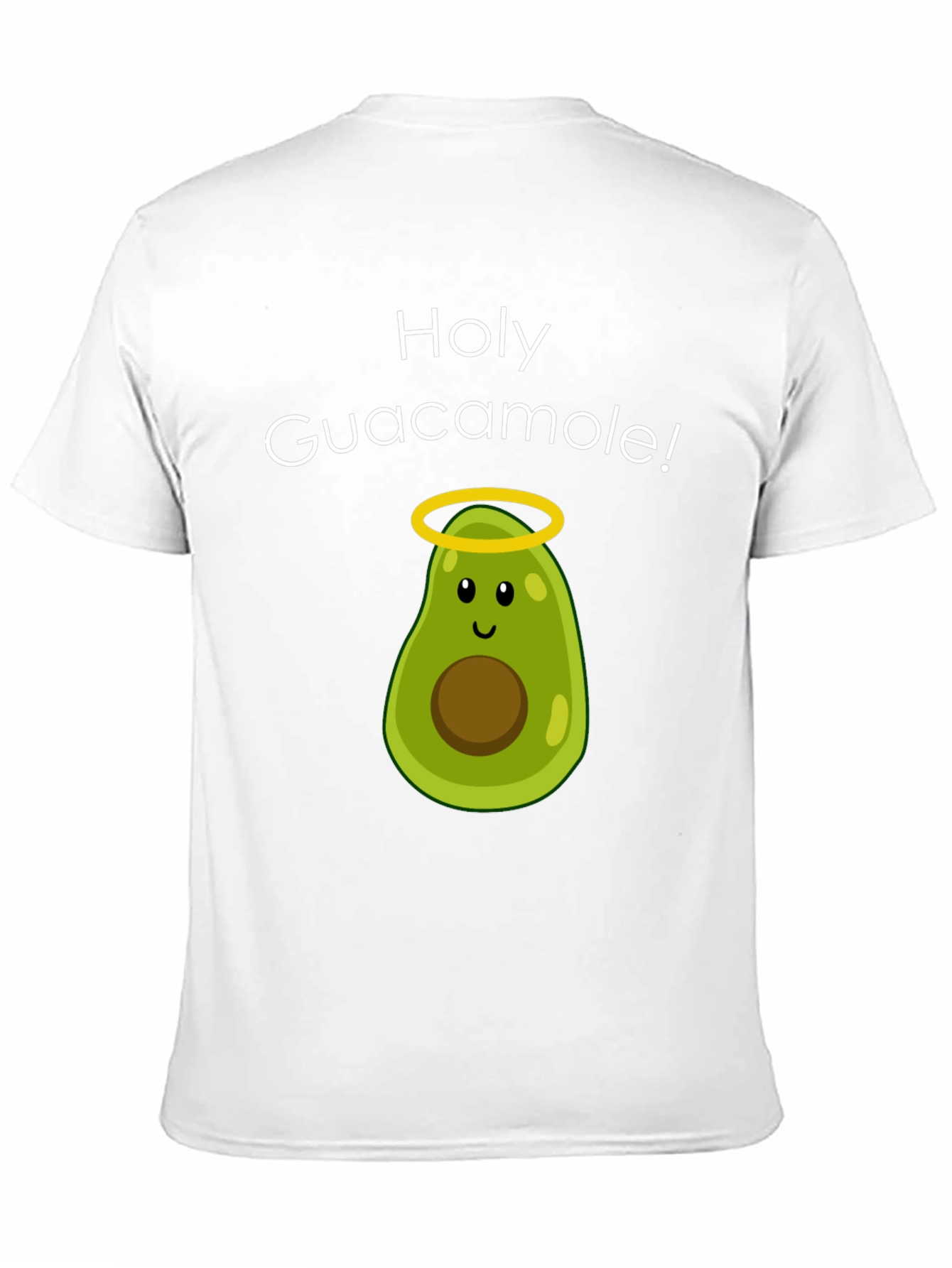 Black Holy Guacamole! Avocado T-Shirt - Funny Graphic Tee view 11