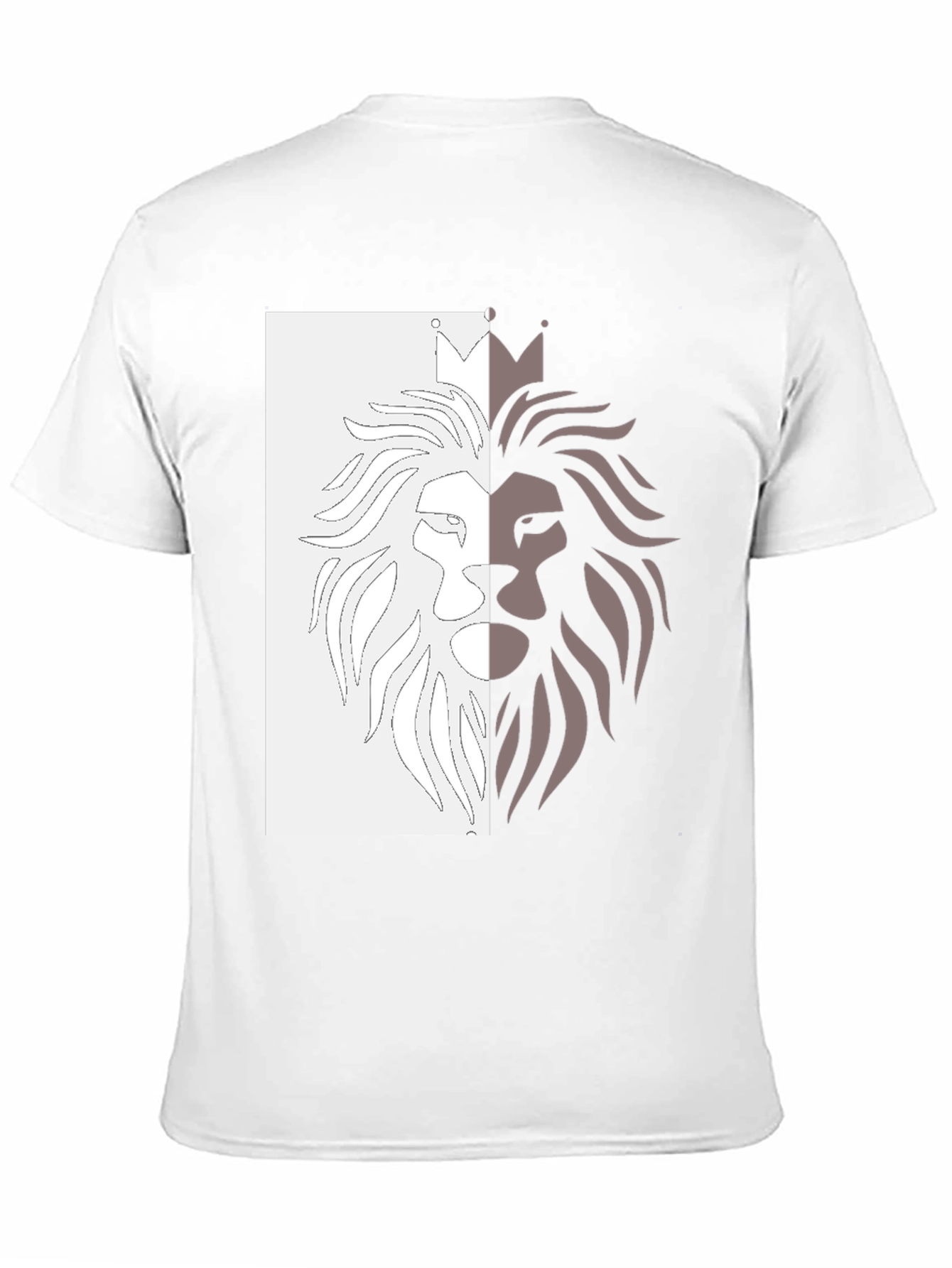 Black Lion King Graphic Tee - Black Cotton Casual T-Shirt view 11