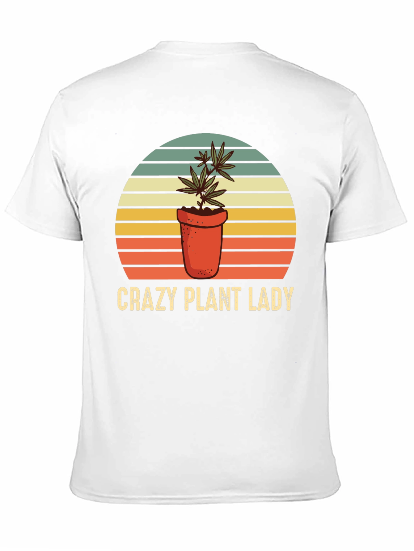 Black Crazy Plant Lady T-Shirt - Novelty Tee view 11