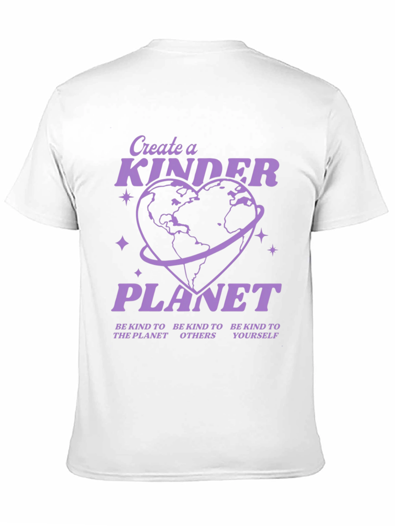 Black Kind Planet Graphic Tee - Black view 11