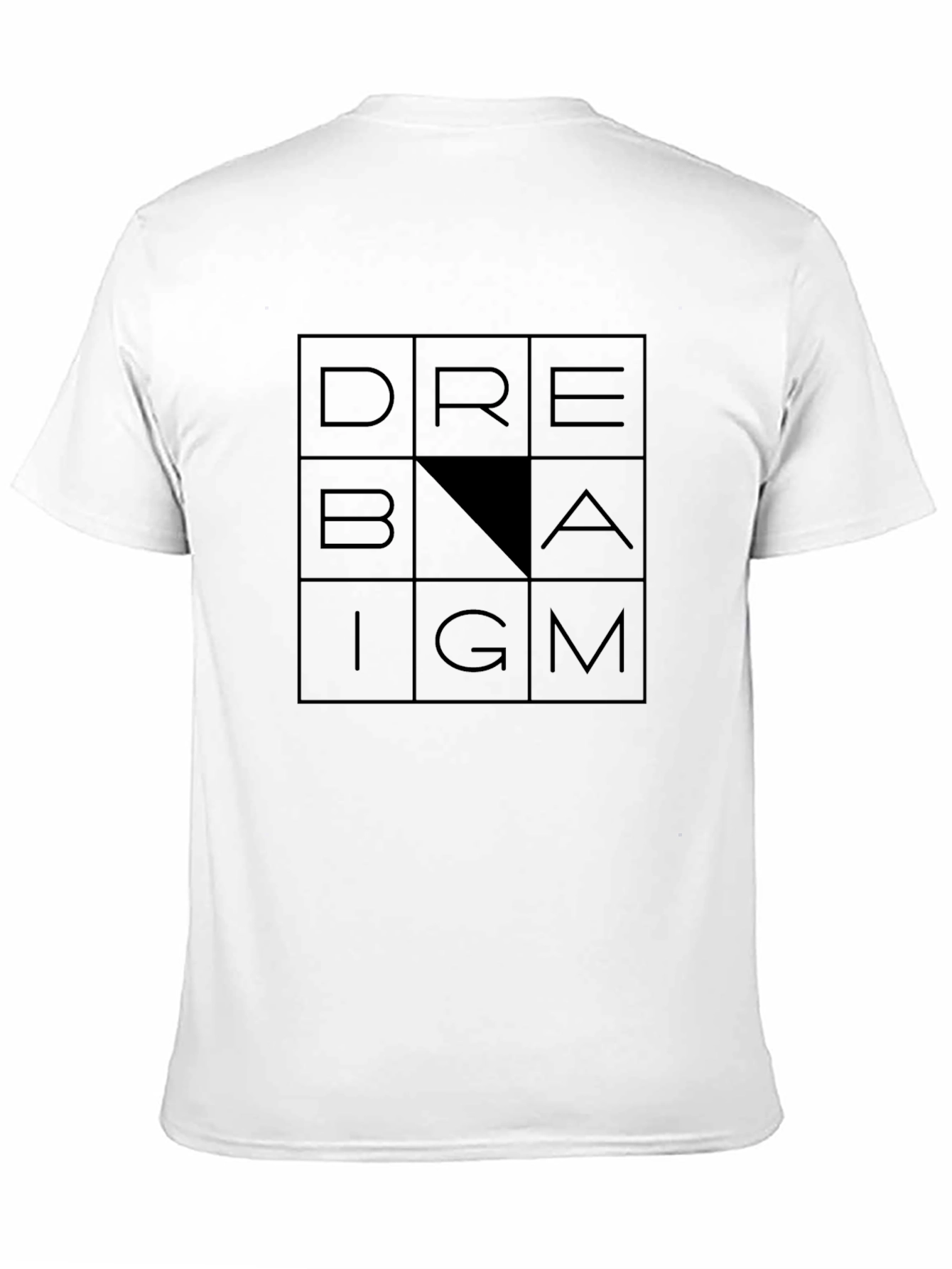 Black DREAM Graphic Tee - Modern Design, Soft Cotton Blend view 11