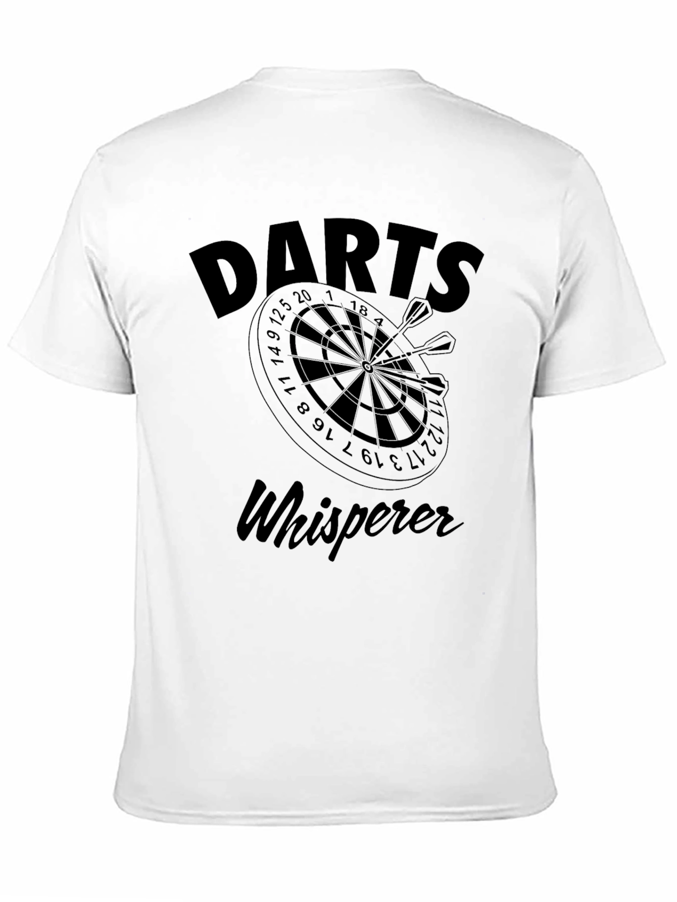 Black Darts Whisperer Graphic T-Shirt - Black view 11