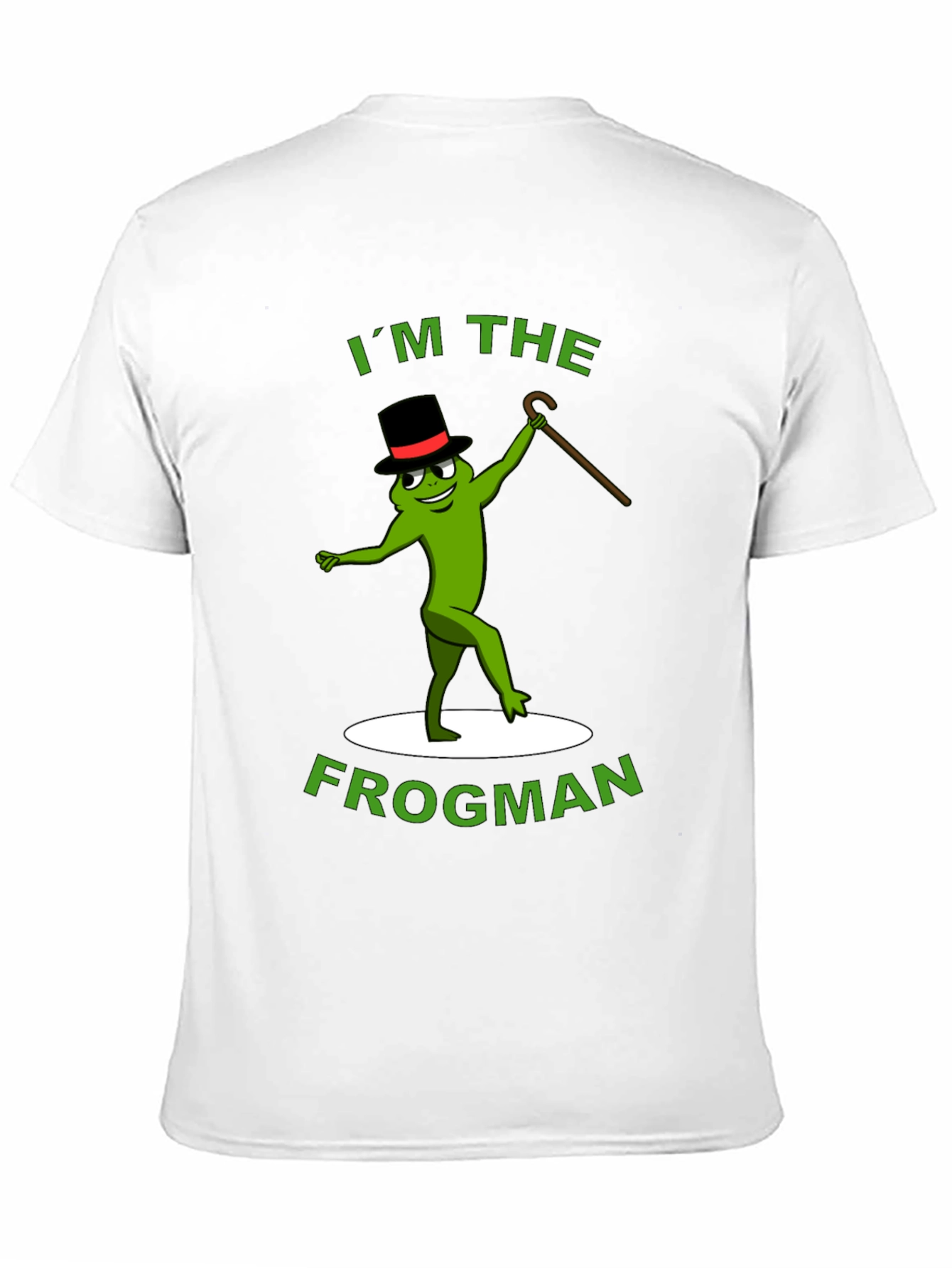 Black I'm The Frogman T-Shirt view 11