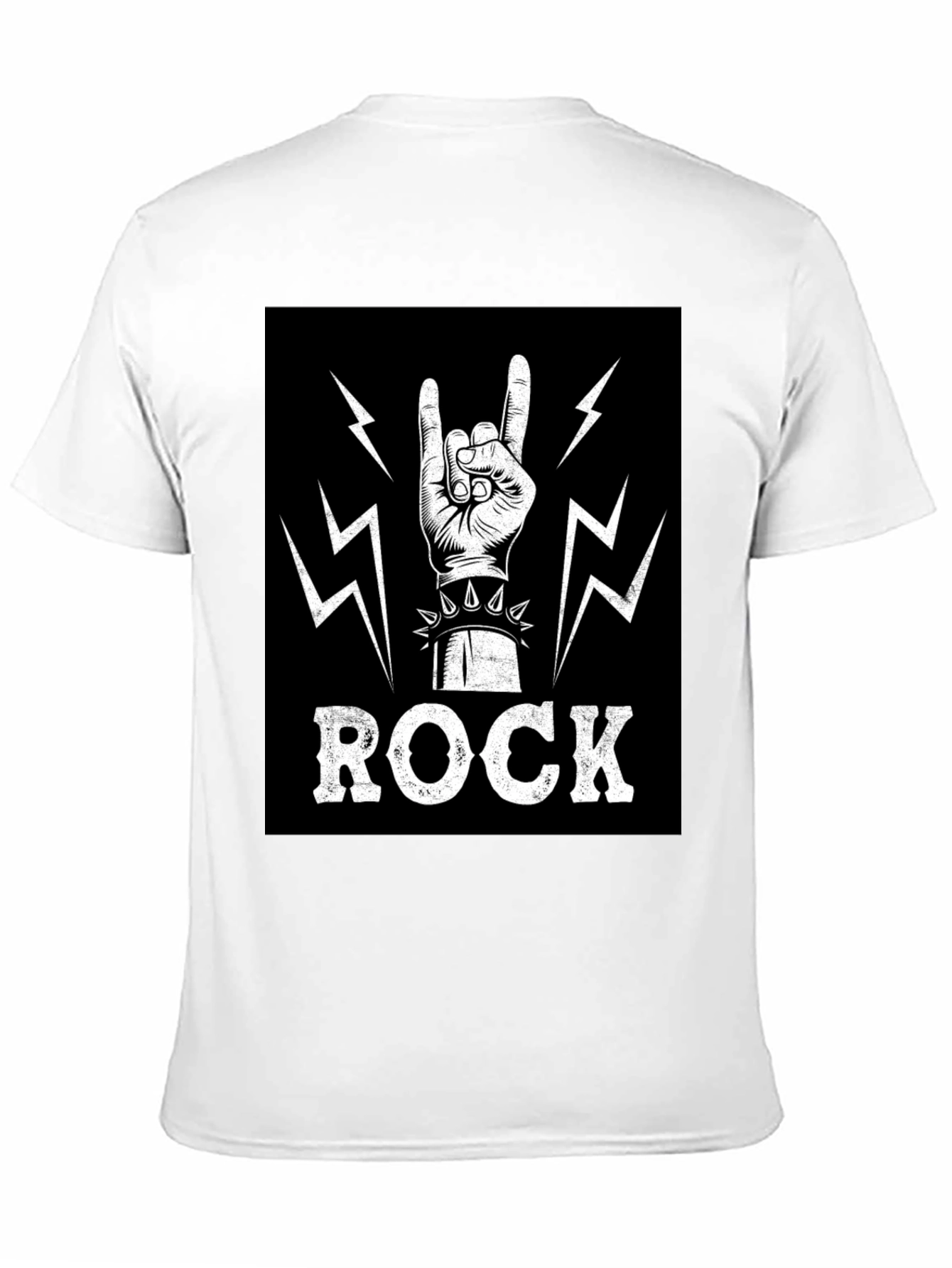 Black Rock On! Graphic Print T-Shirt view 11