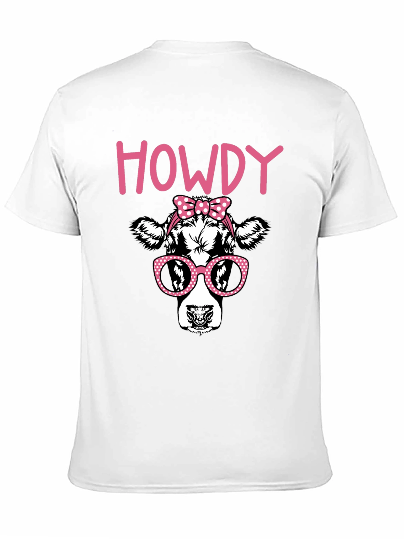 Black Howdy Cow Graphic T-Shirt - Black view 11