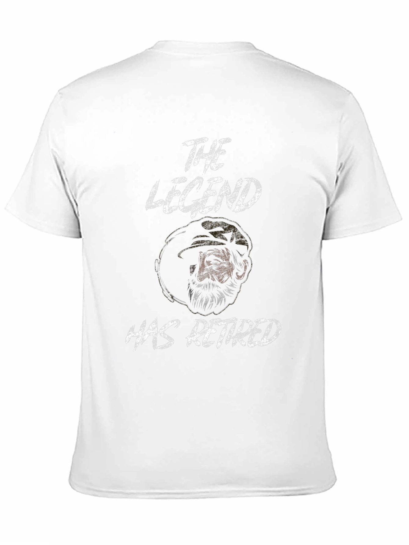 Black The Legend Has Retired Graphic T-Shirt view 11