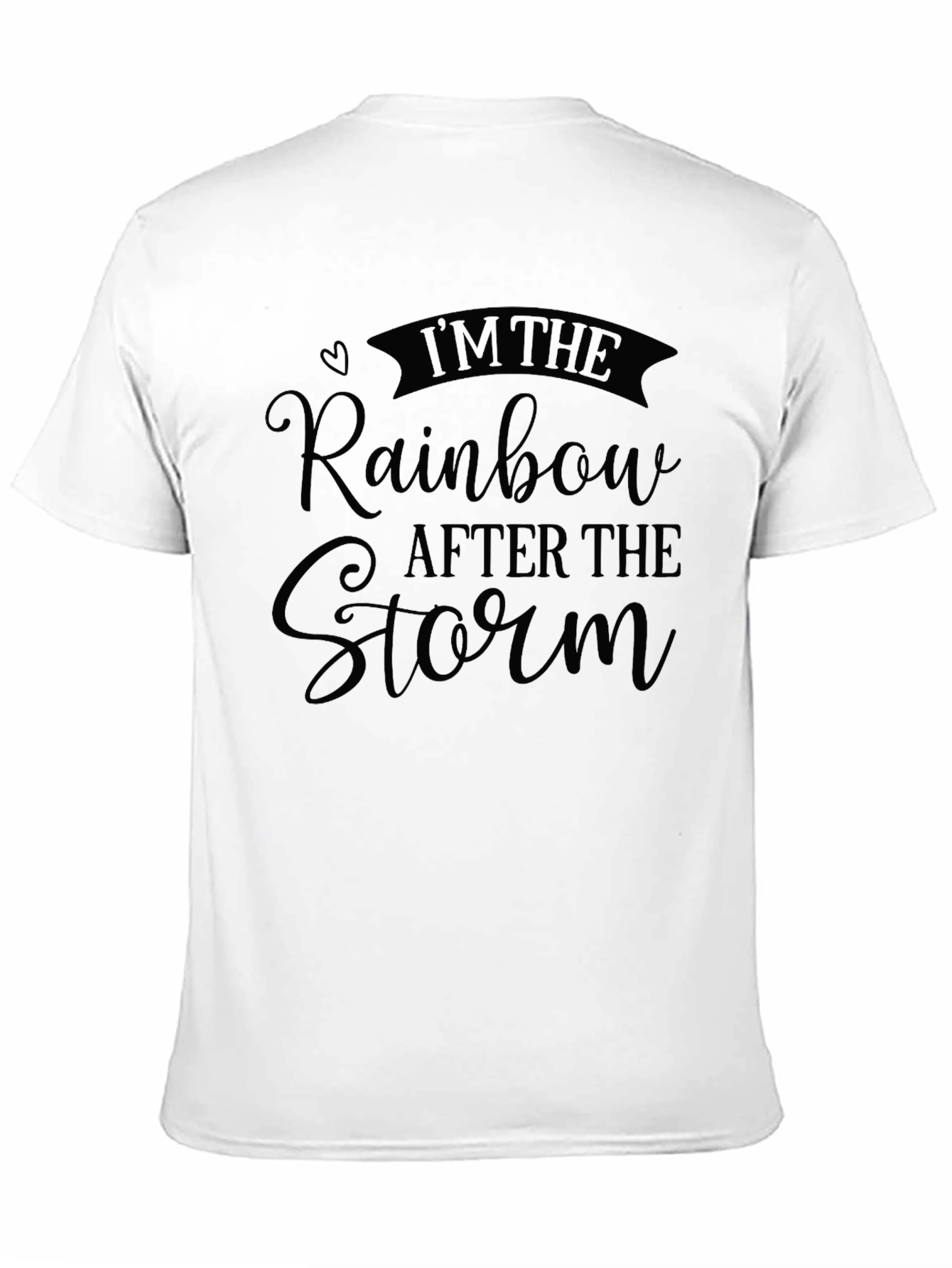 Black Rainbow After The Storm T-Shirt - Stylish Comfort view 11