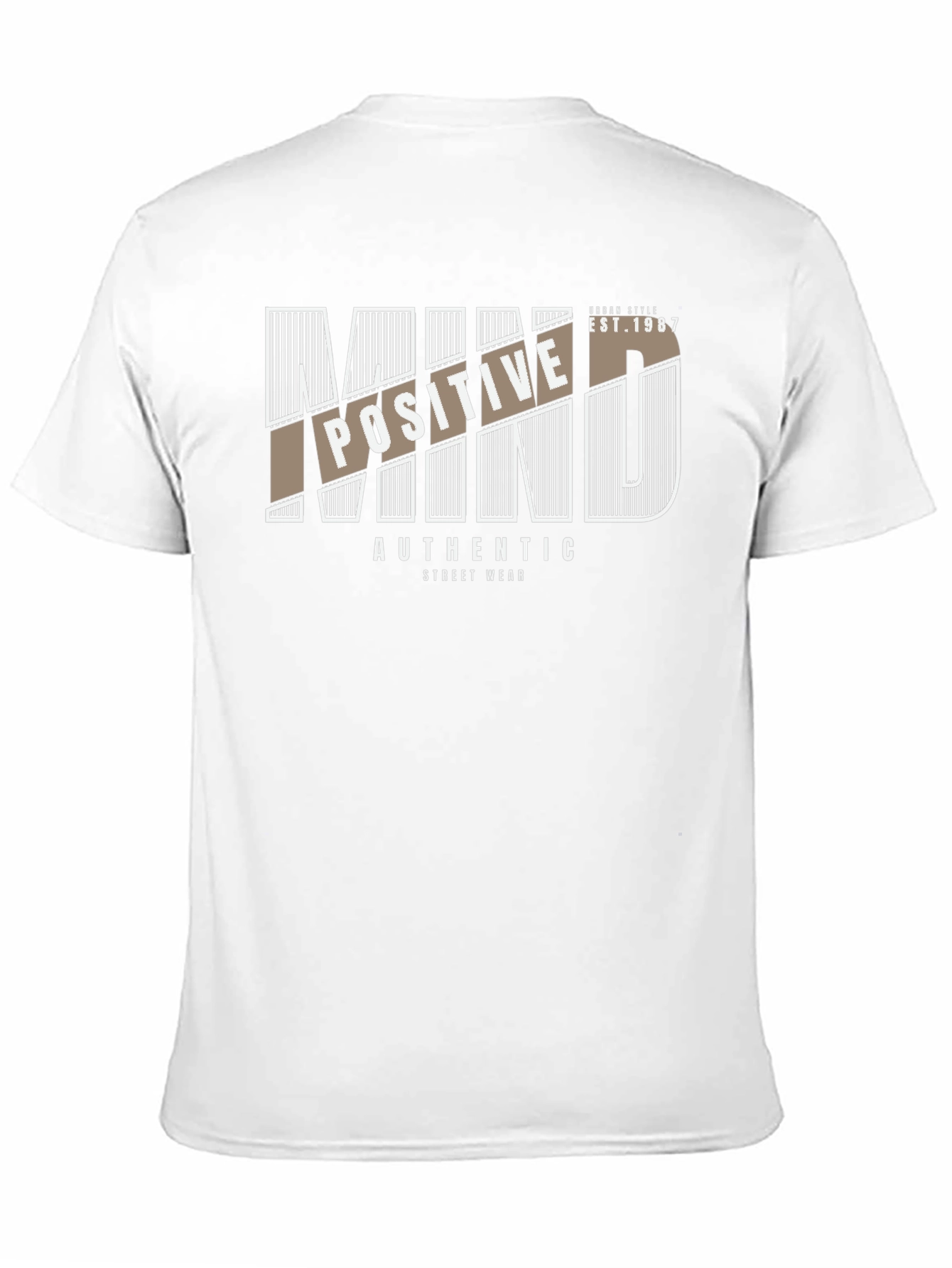 Black Positive Mind Graphic Tee - Black view 11