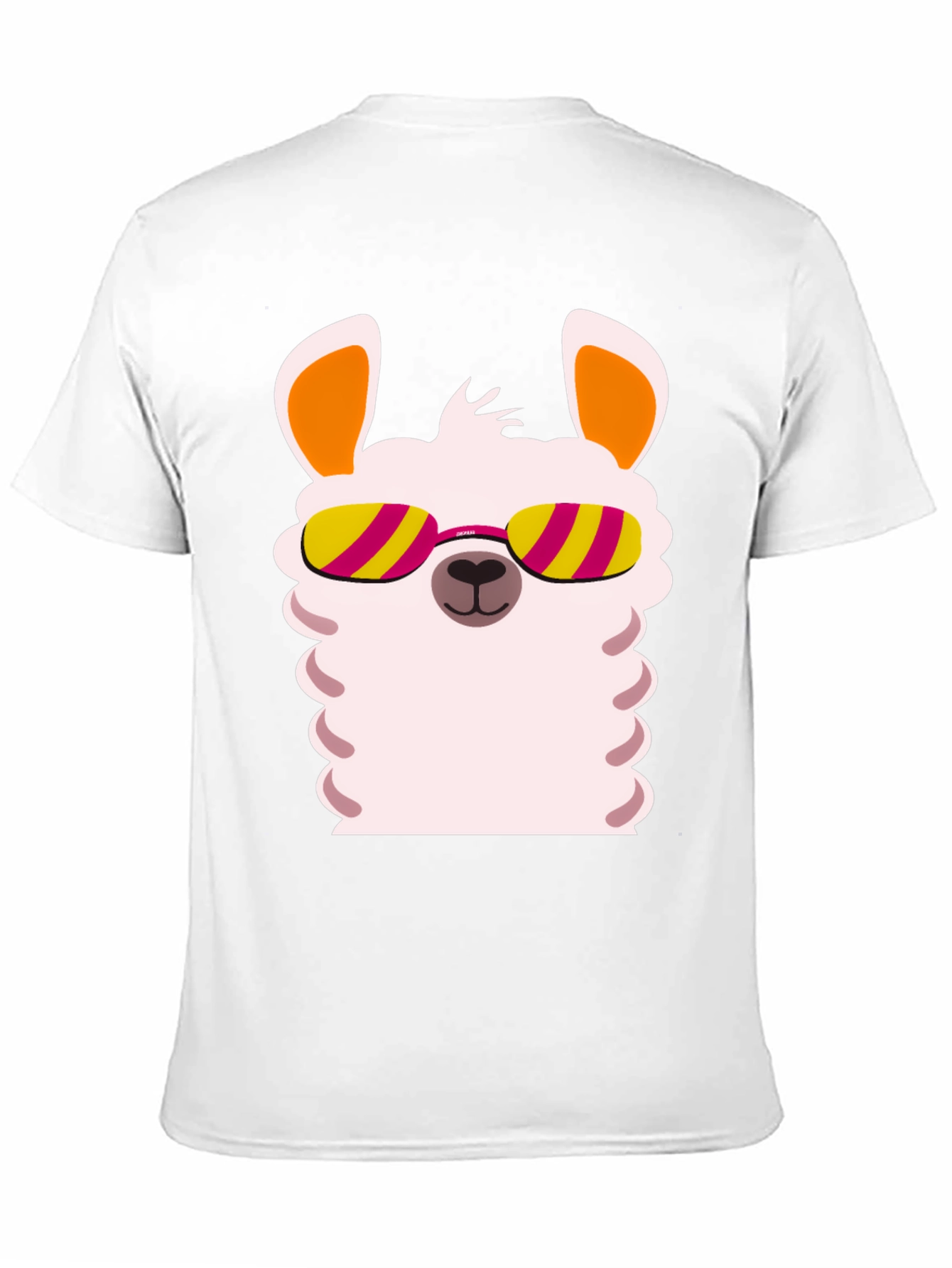 Black Cool Llama Graphic Tee - Black view 11