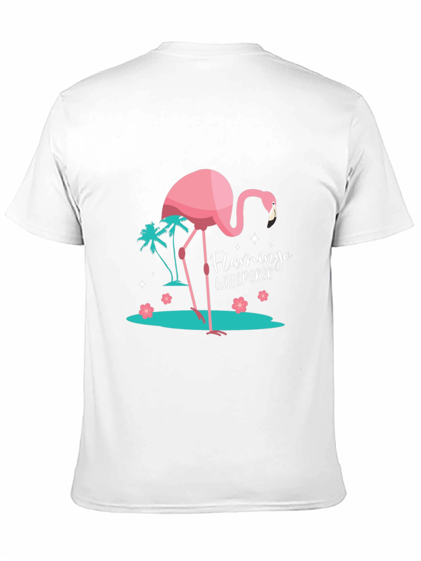 Black Flamingo Whisperer Black Graphic Tee view 11