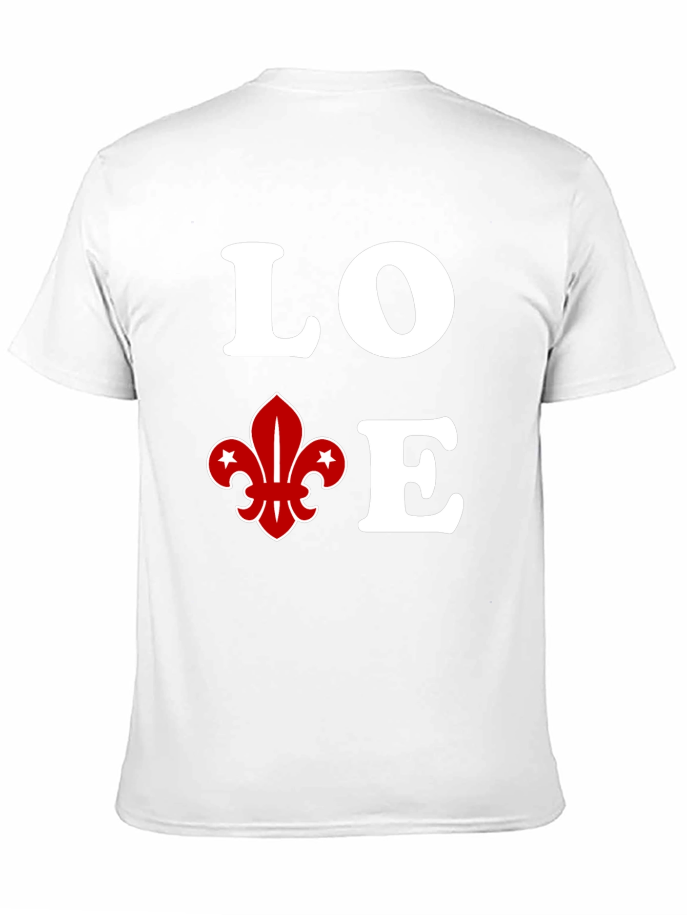 Black Love Fleur-de-Lis Graphic Tee view 11