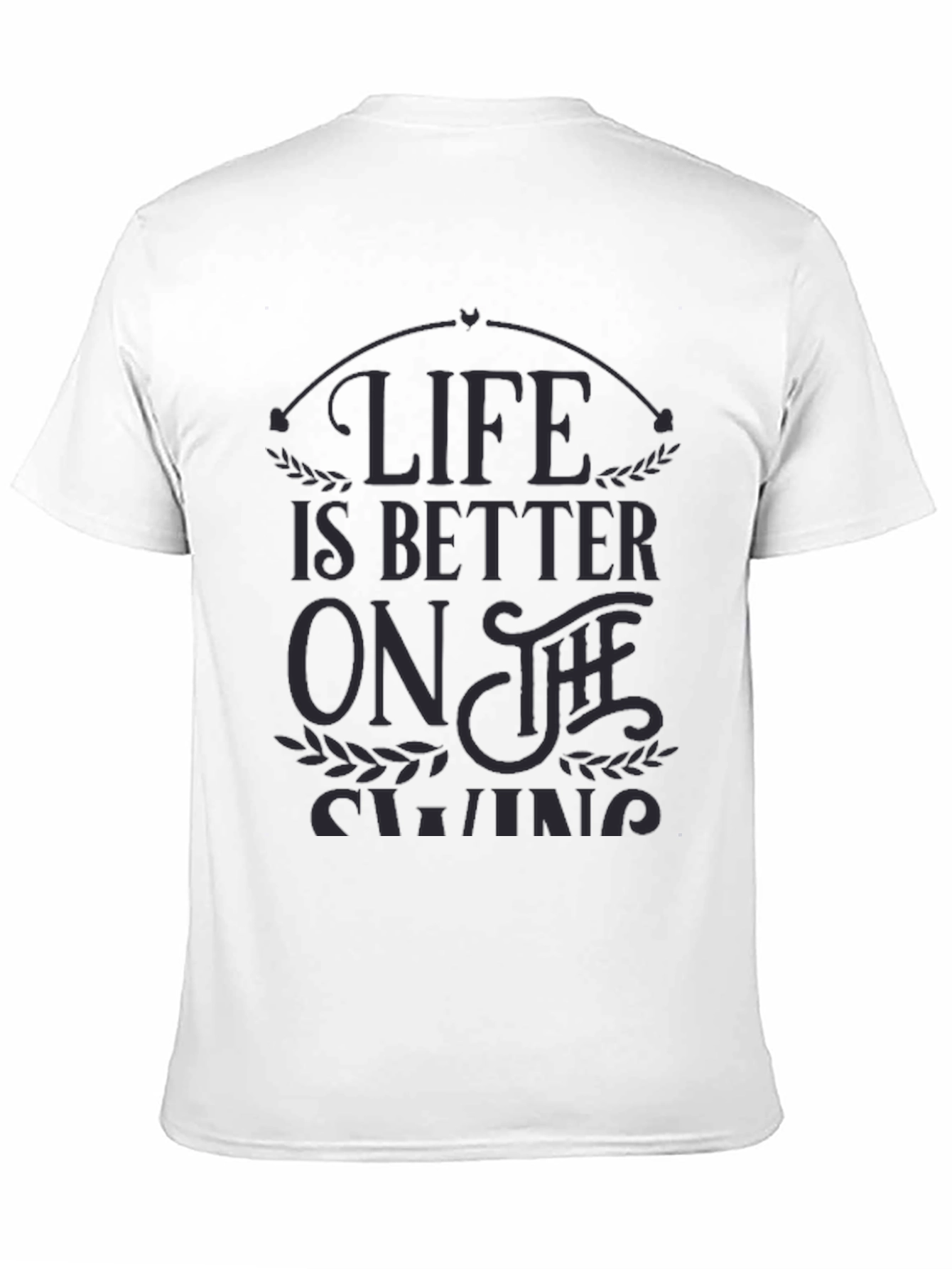 Black Life is Better on the Swing - Graphic T-Shirt view 11