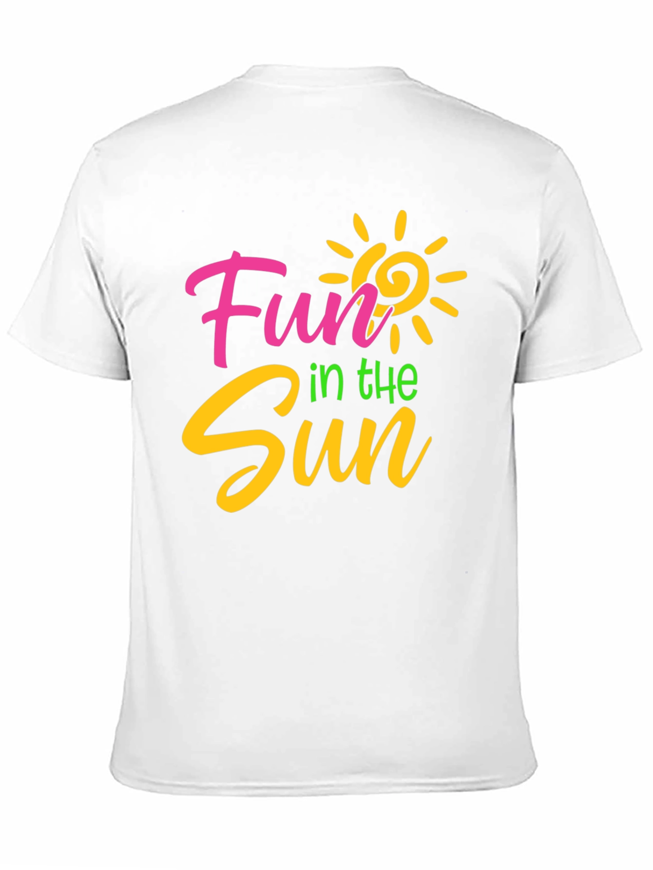 Black Fun in the Sun Graphic Tee - Black Cotton Blend view 11