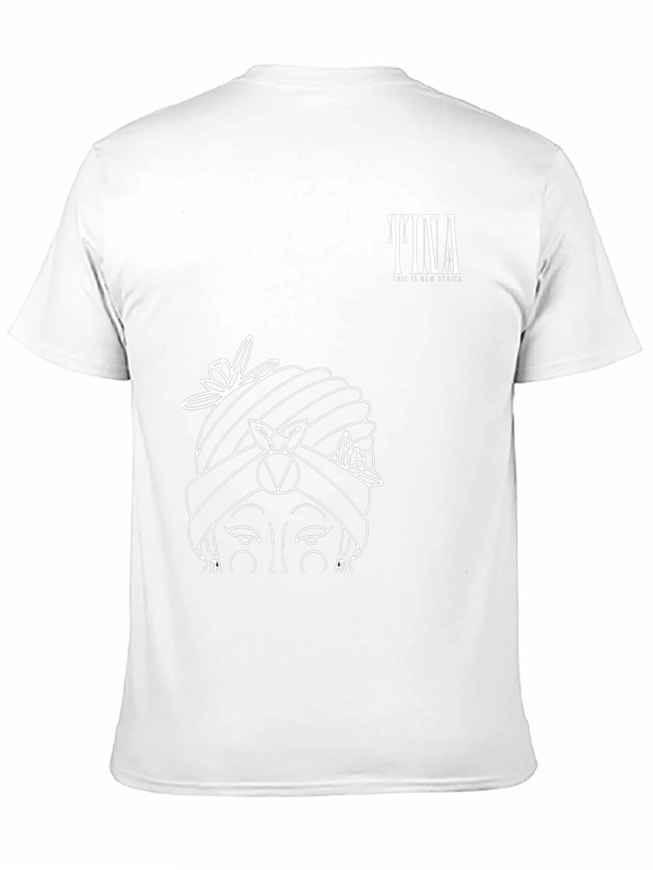 Black Tina This is New Africa Black Graphic Tee view 11