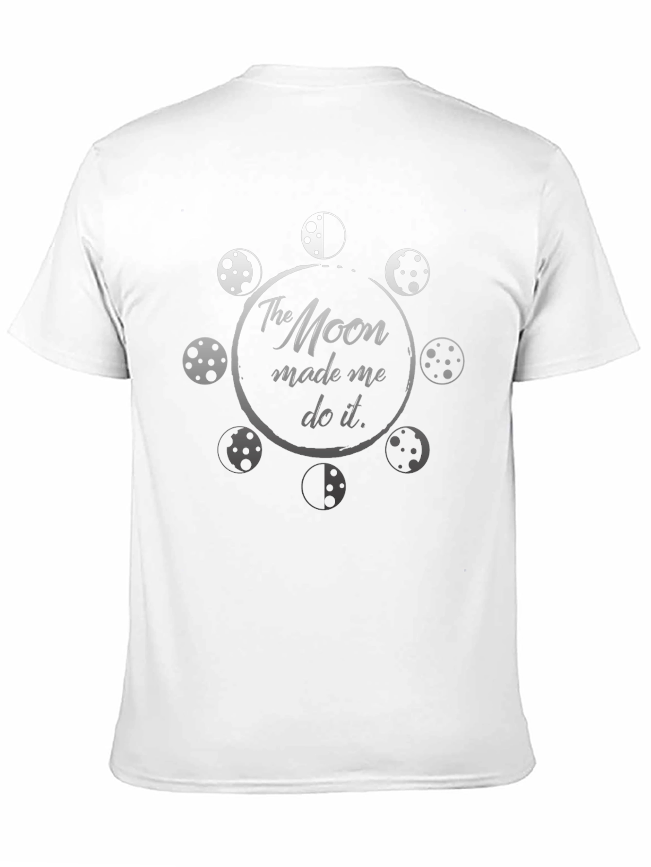 Black Moon Made Me Do It Graphic T-Shirt - Black view 11
