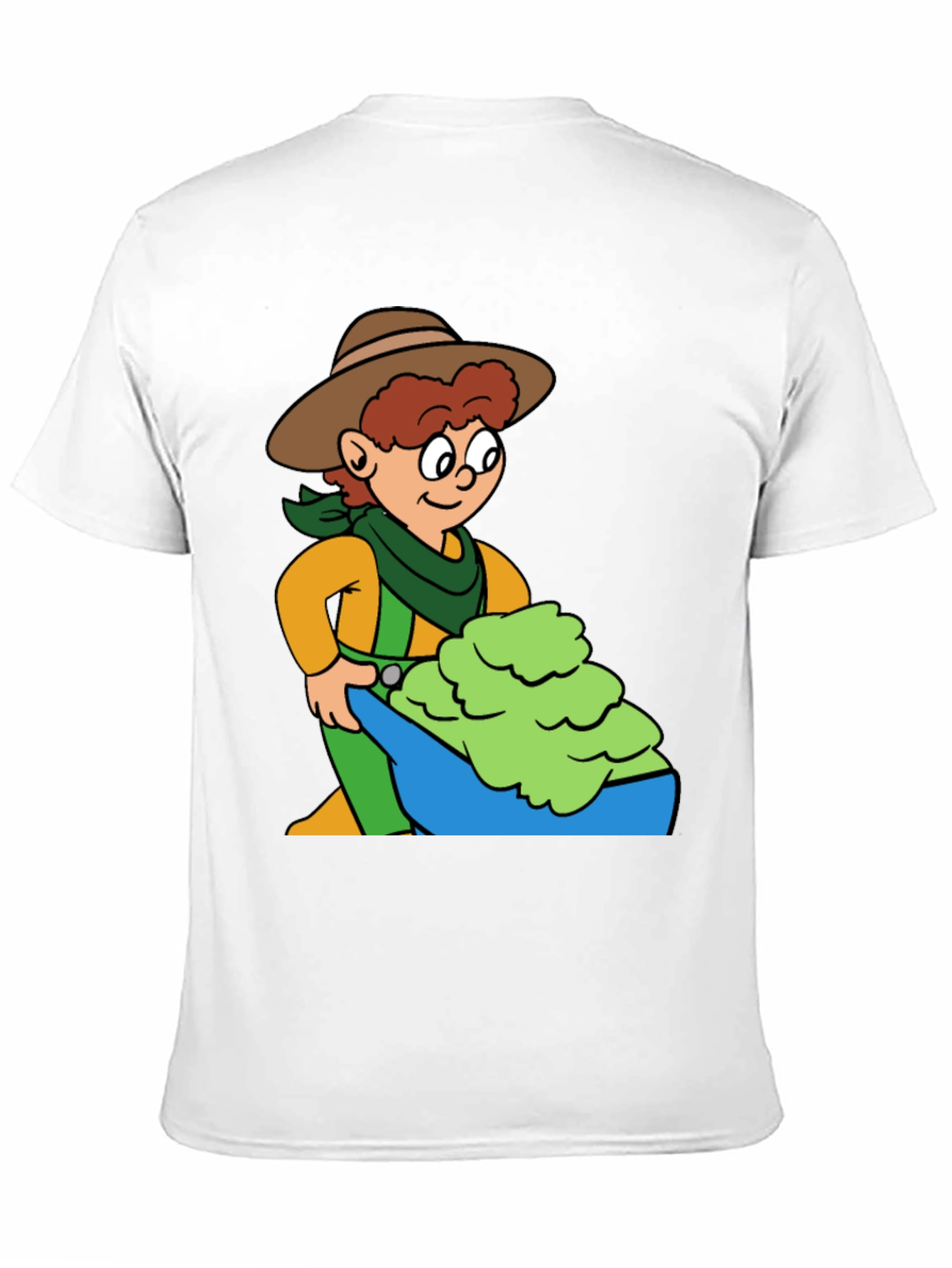 Black Cartoon Rancher Graphic Tee view 11