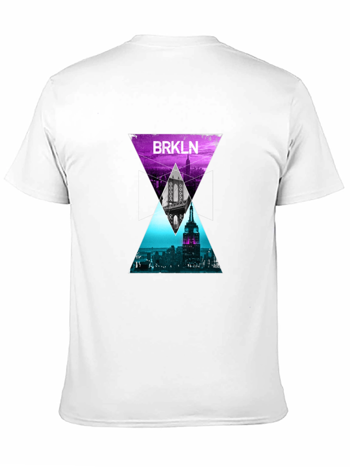 Black BRKLN Graphic Tee - Retro Cityscape T-Shirt view 11
