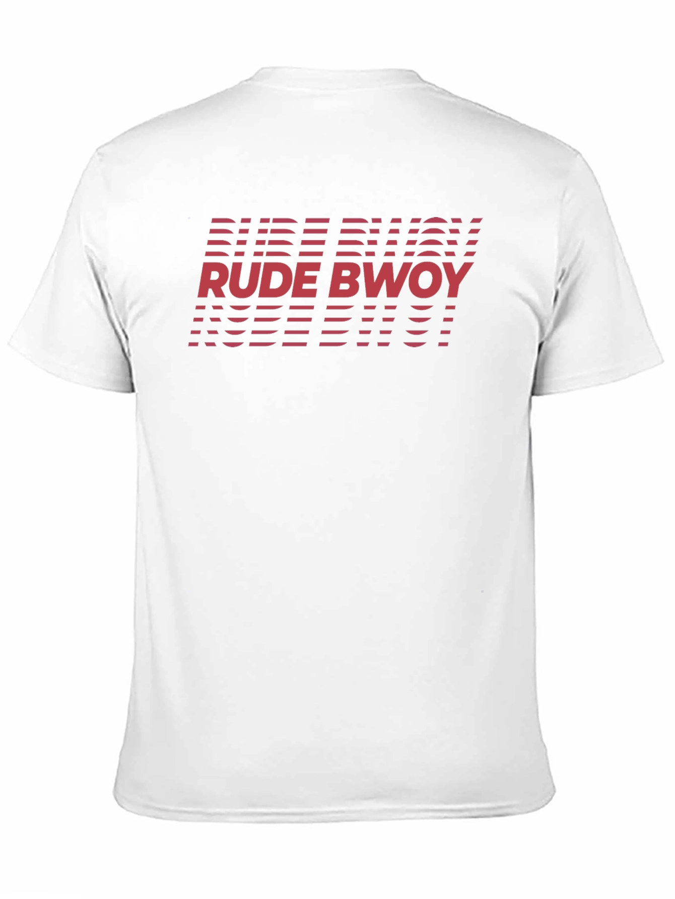 Black Rude Bwoy Graphic Tee - Black Cotton T-Shirt view 11