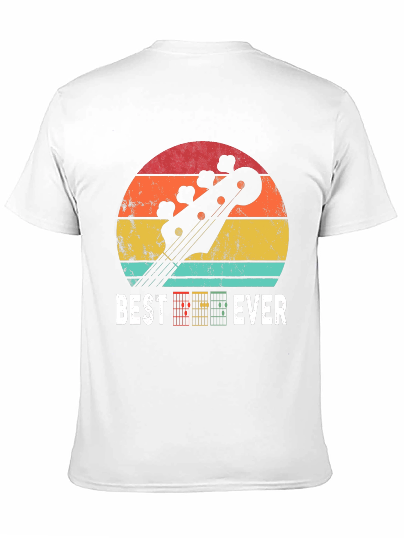 Black Best Guitar Ever T-Shirt - Retro Music Lover Tee view 11