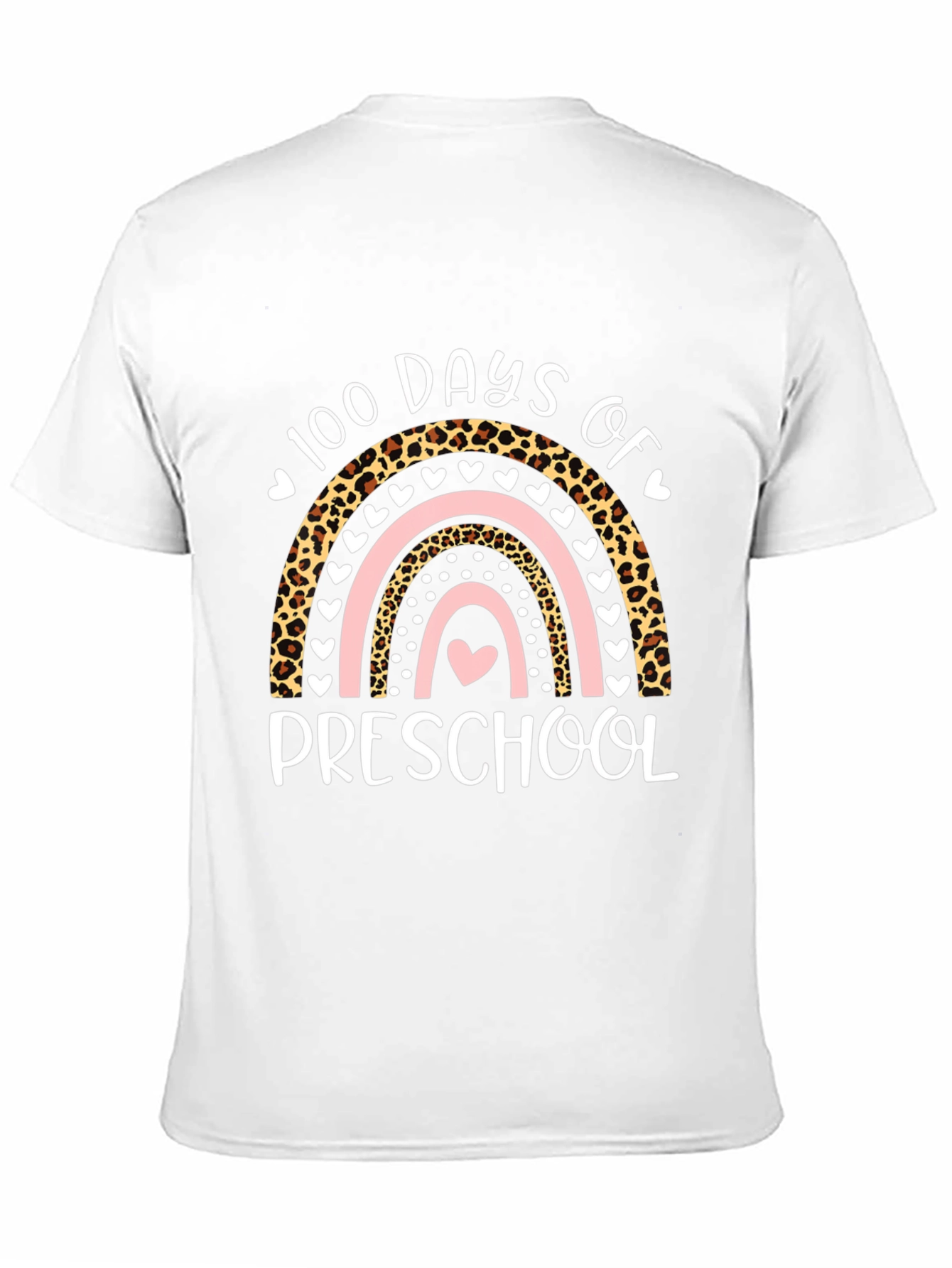 100 Days of Preschool Rainbow T-Shirt - 11