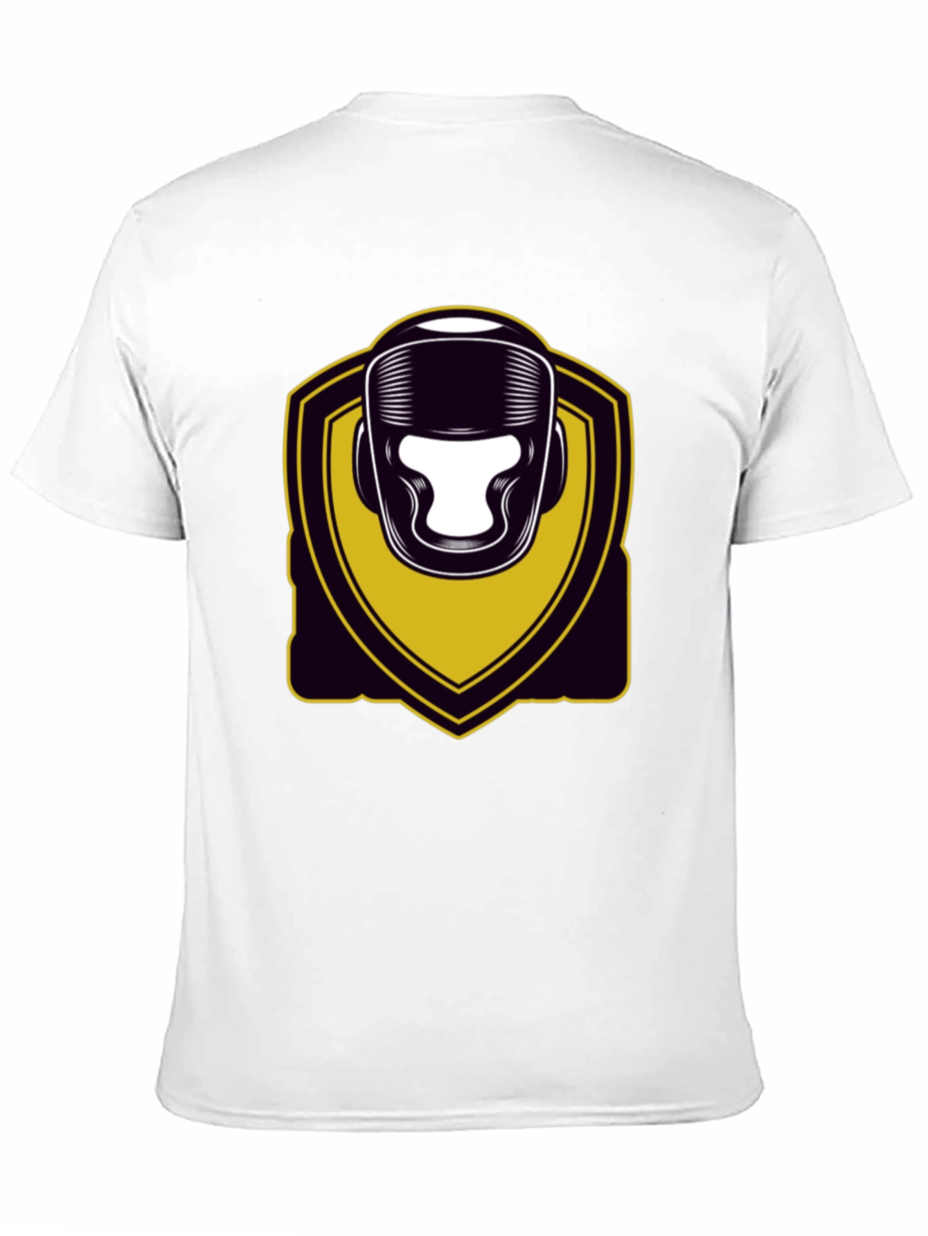 Black Boxing Helmet Graphic Tee - Black view 11