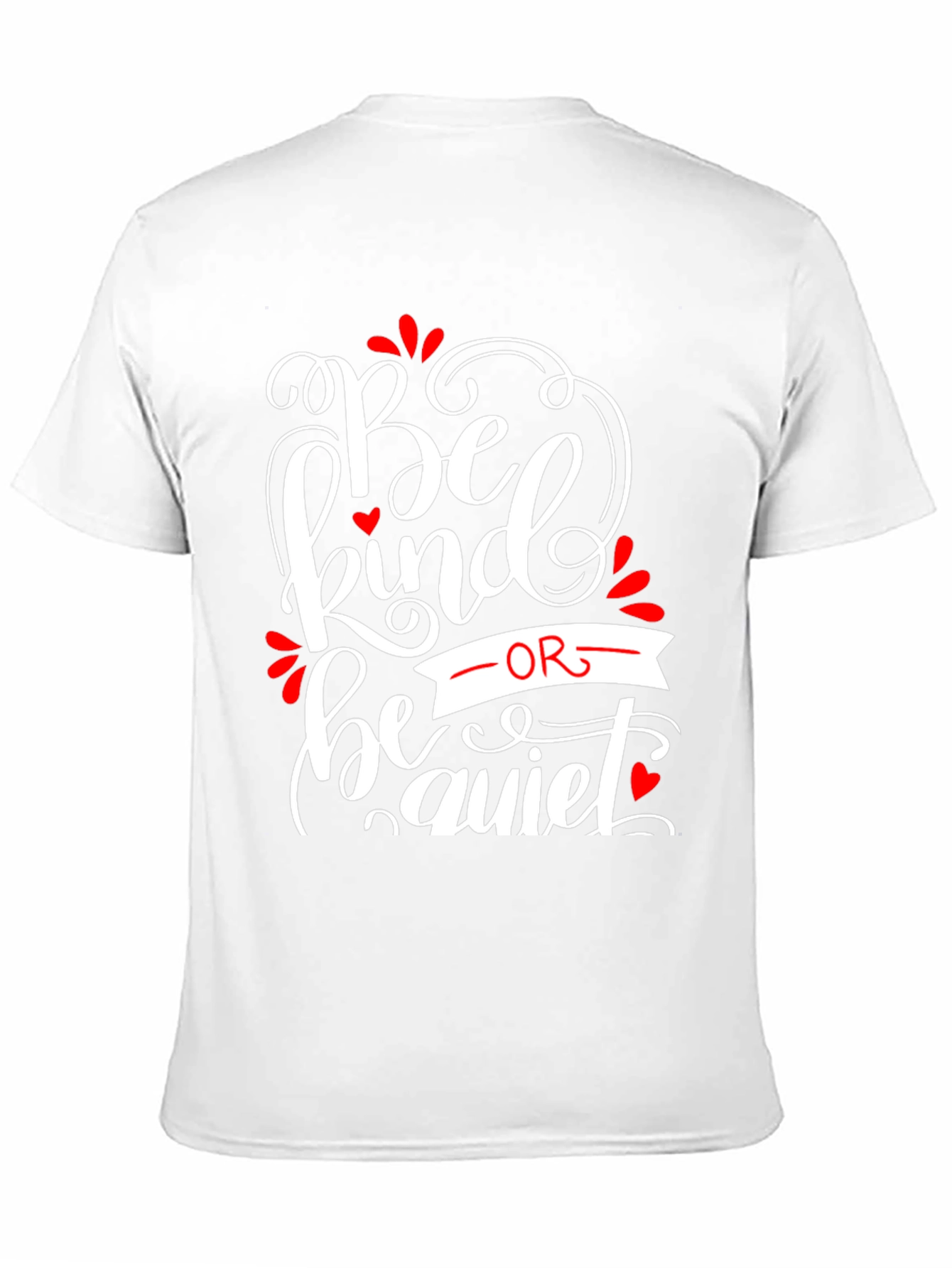 Black Be Kind Or Be Quiet Black Graphic Tee view 11