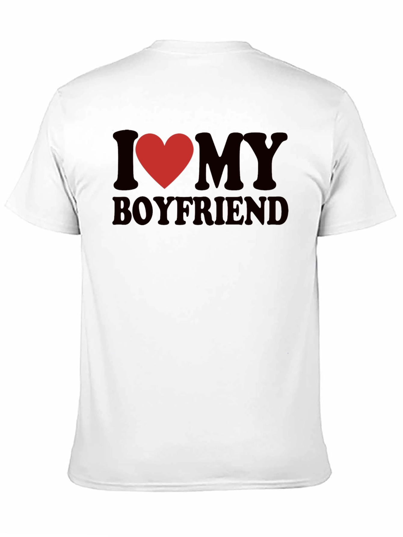 I Heart My Boyfriend Graphic Tee - Cute & Casual - 11