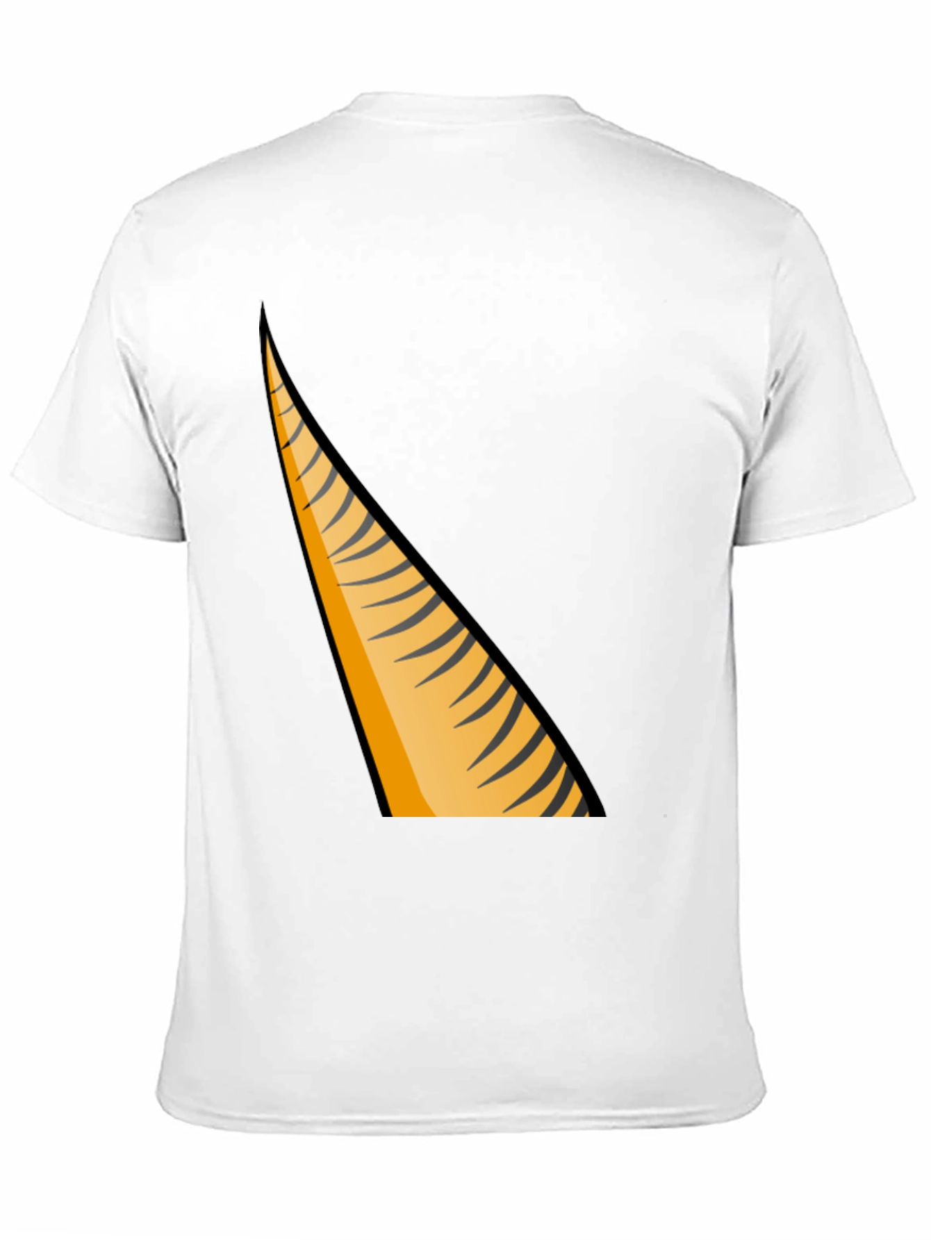 Black Tiger Stripe Graphic T-Shirt - Men's Fashion Tee view 11