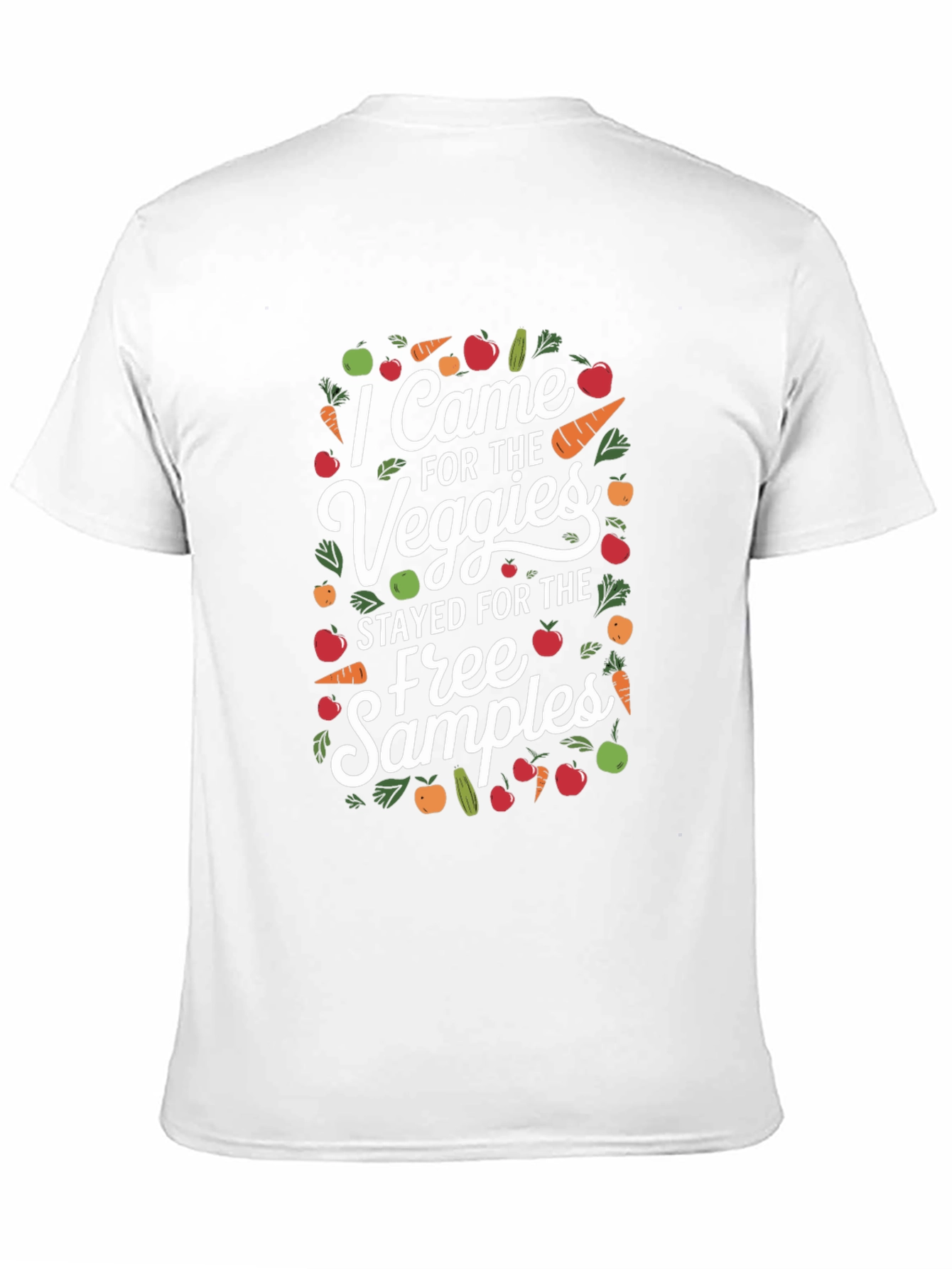 Black Veggie Lover's T-Shirt - Free Samples! view 11