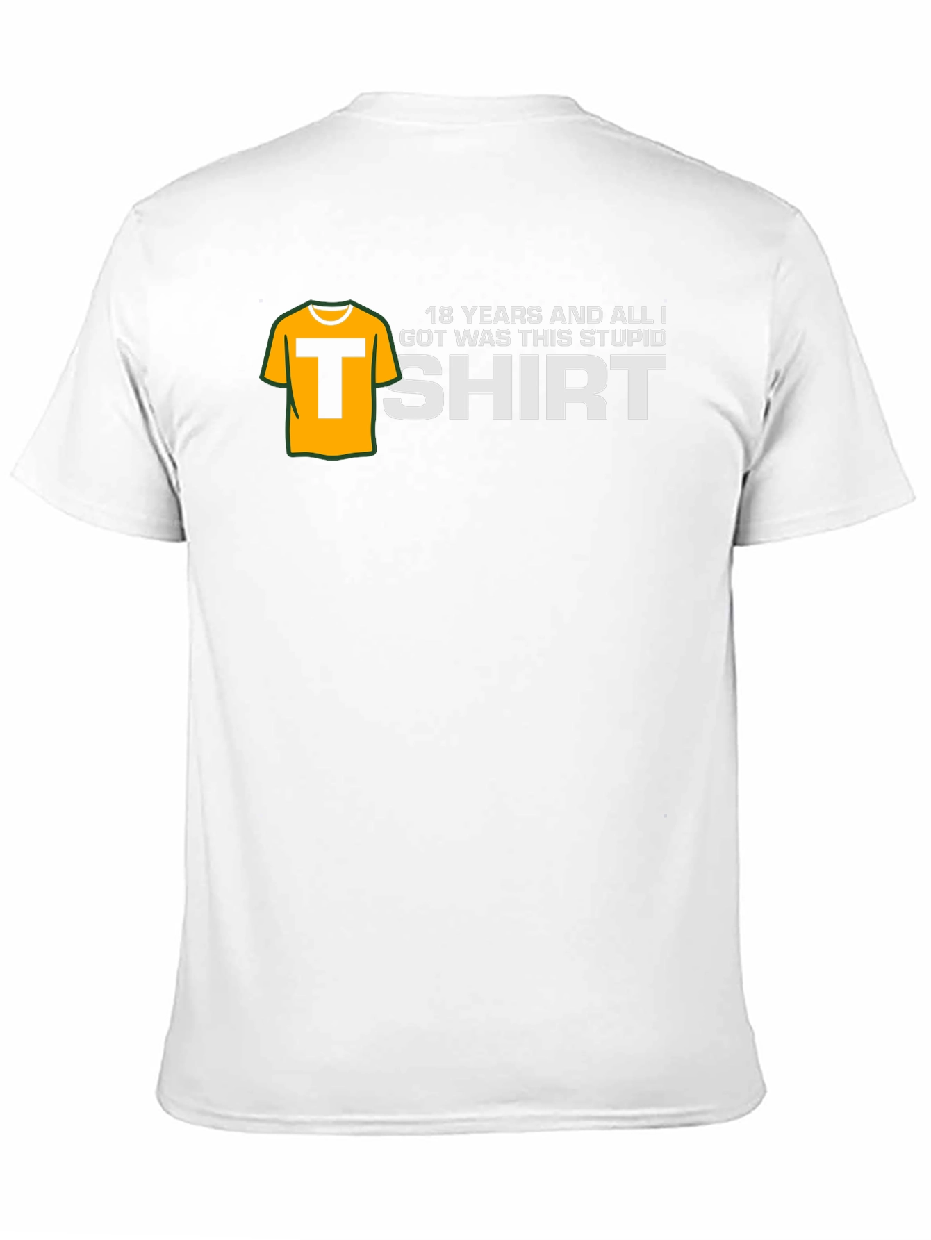 Black 18 Years & All I Got Was This T-Shirt - Novelty Graphic Tee view 11