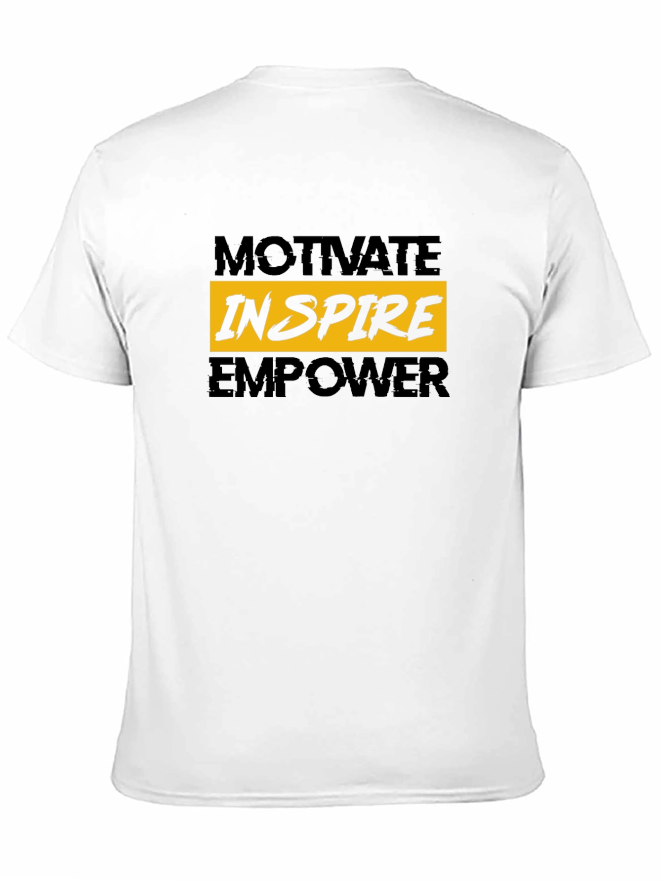Black Motivate Inspire Empower Graphic Tee view 11