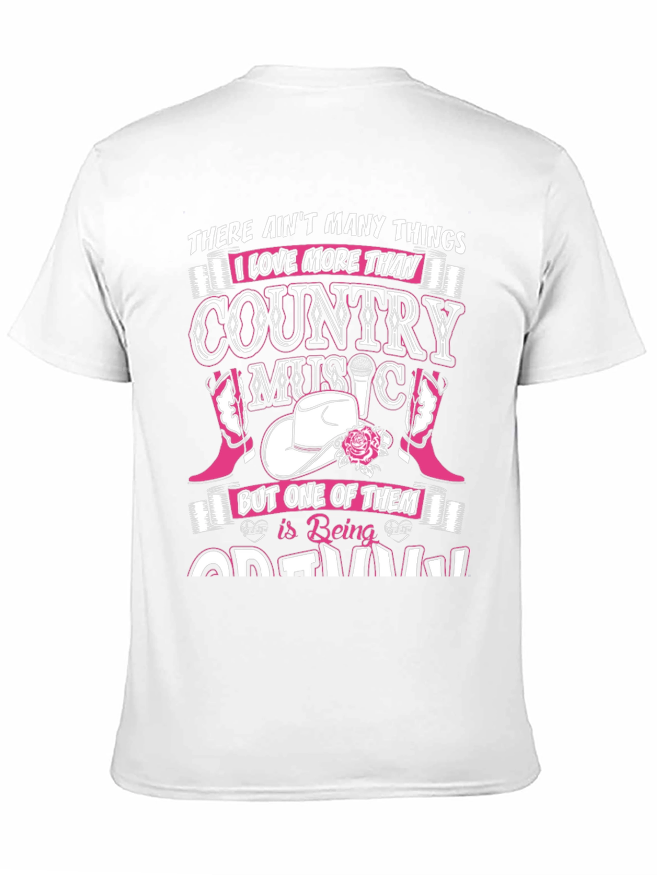 Black Country Music T-Shirt - Graphic Tee for Country Fans view 11