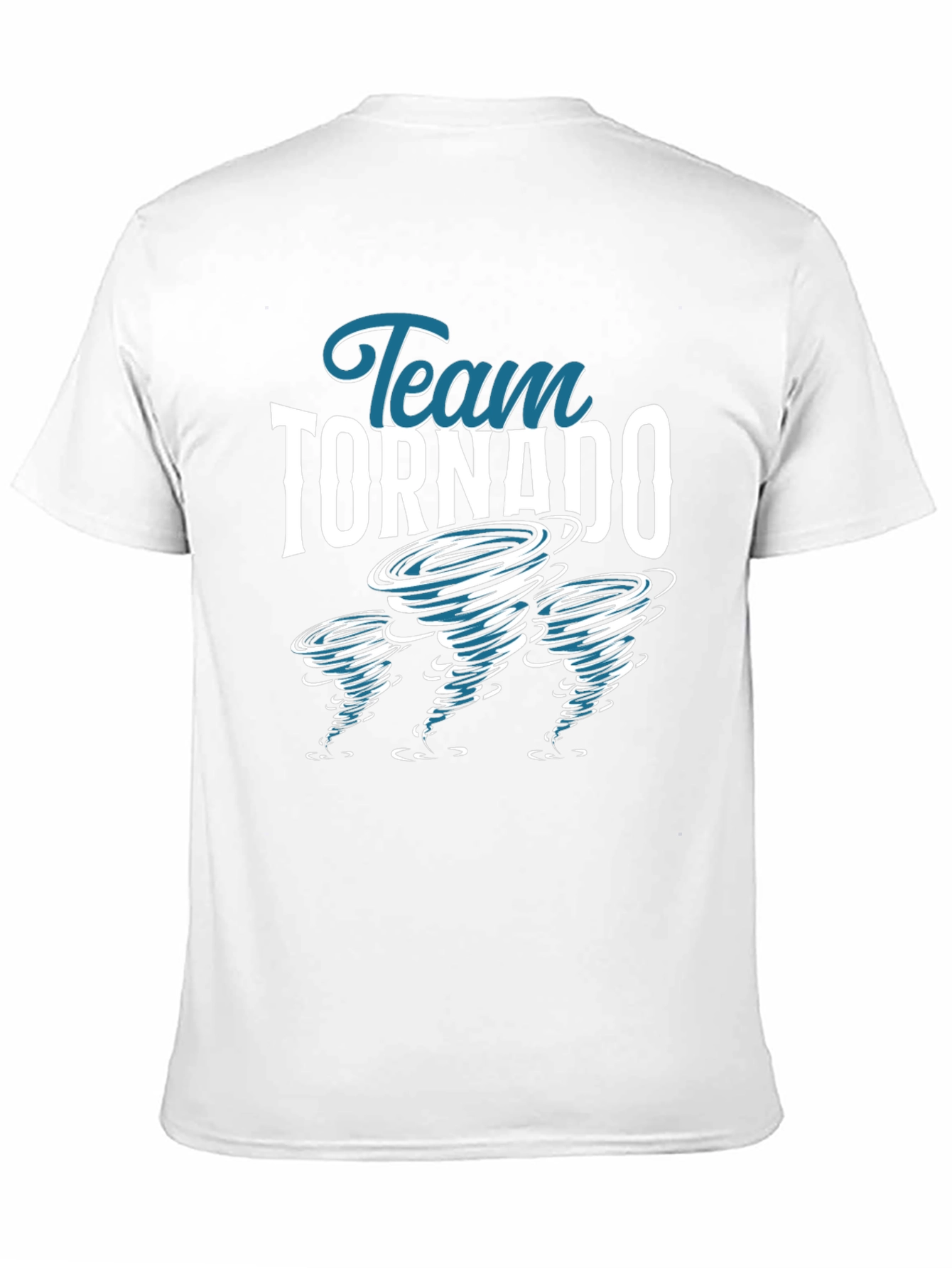 Black Team Tornado Graphic Tee - Stylish Cotton T-Shirt view 11